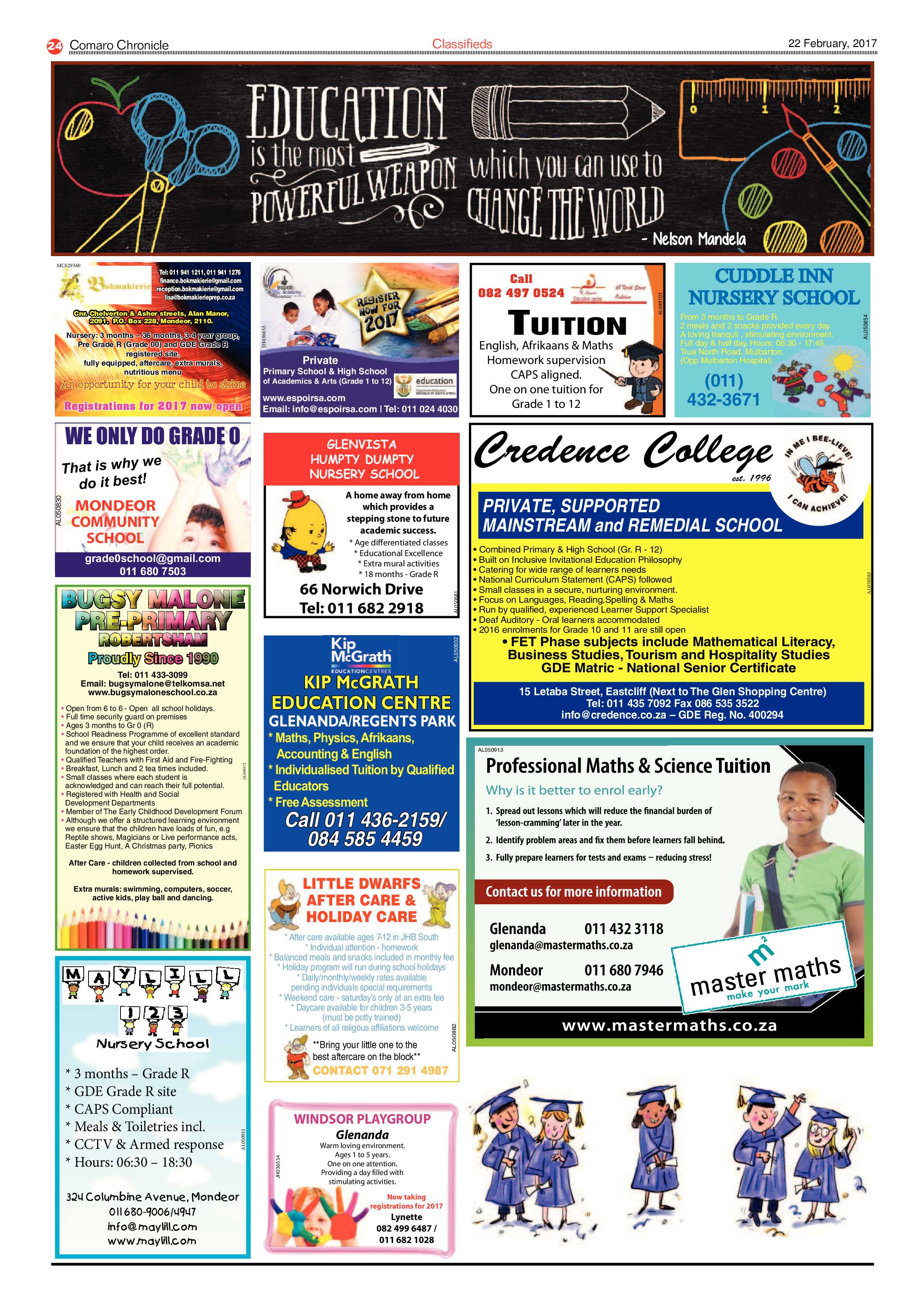 Comaro Chronicle 22 February 2017 page 24