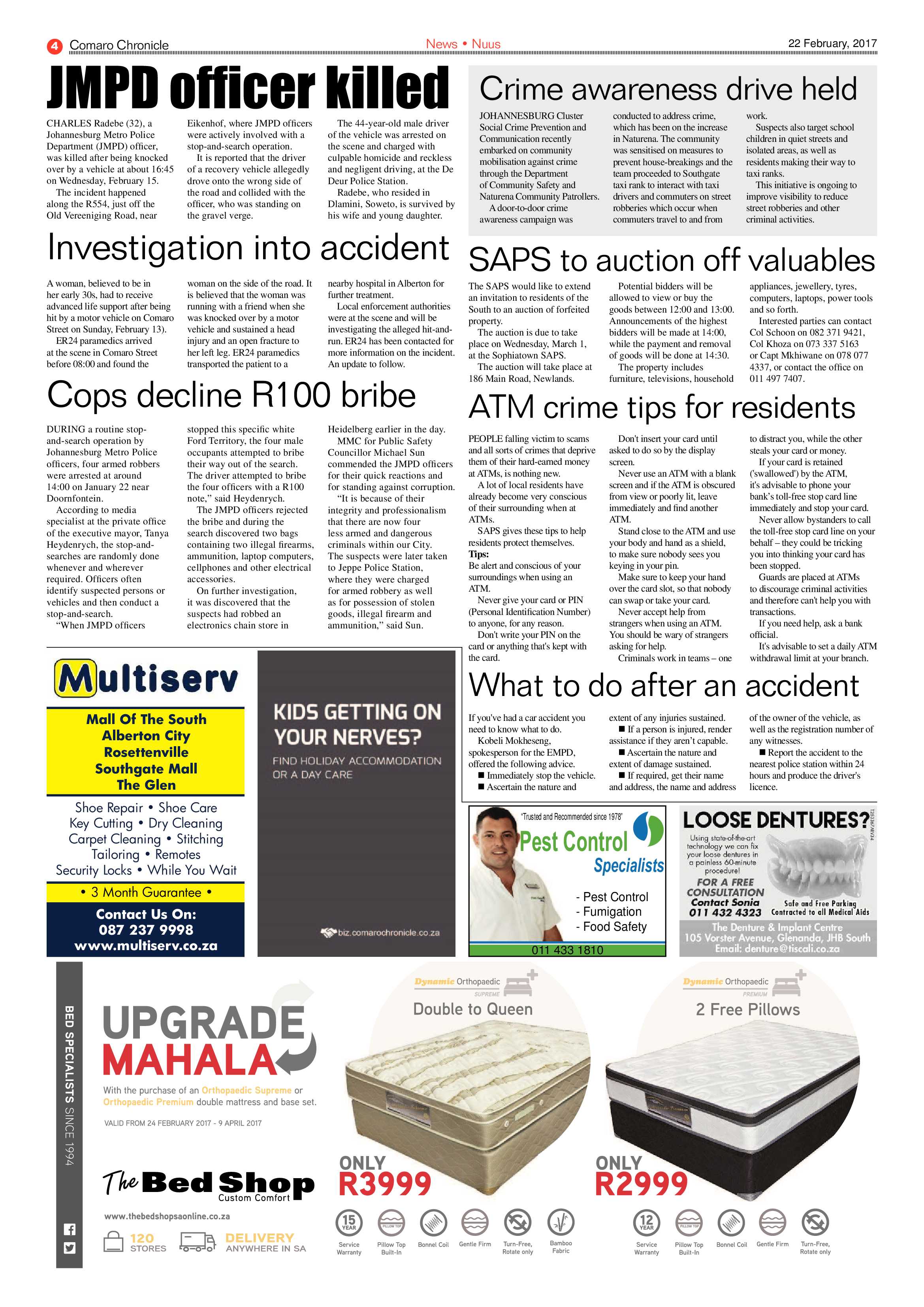 Comaro Chronicle 22 February 2017 page 4