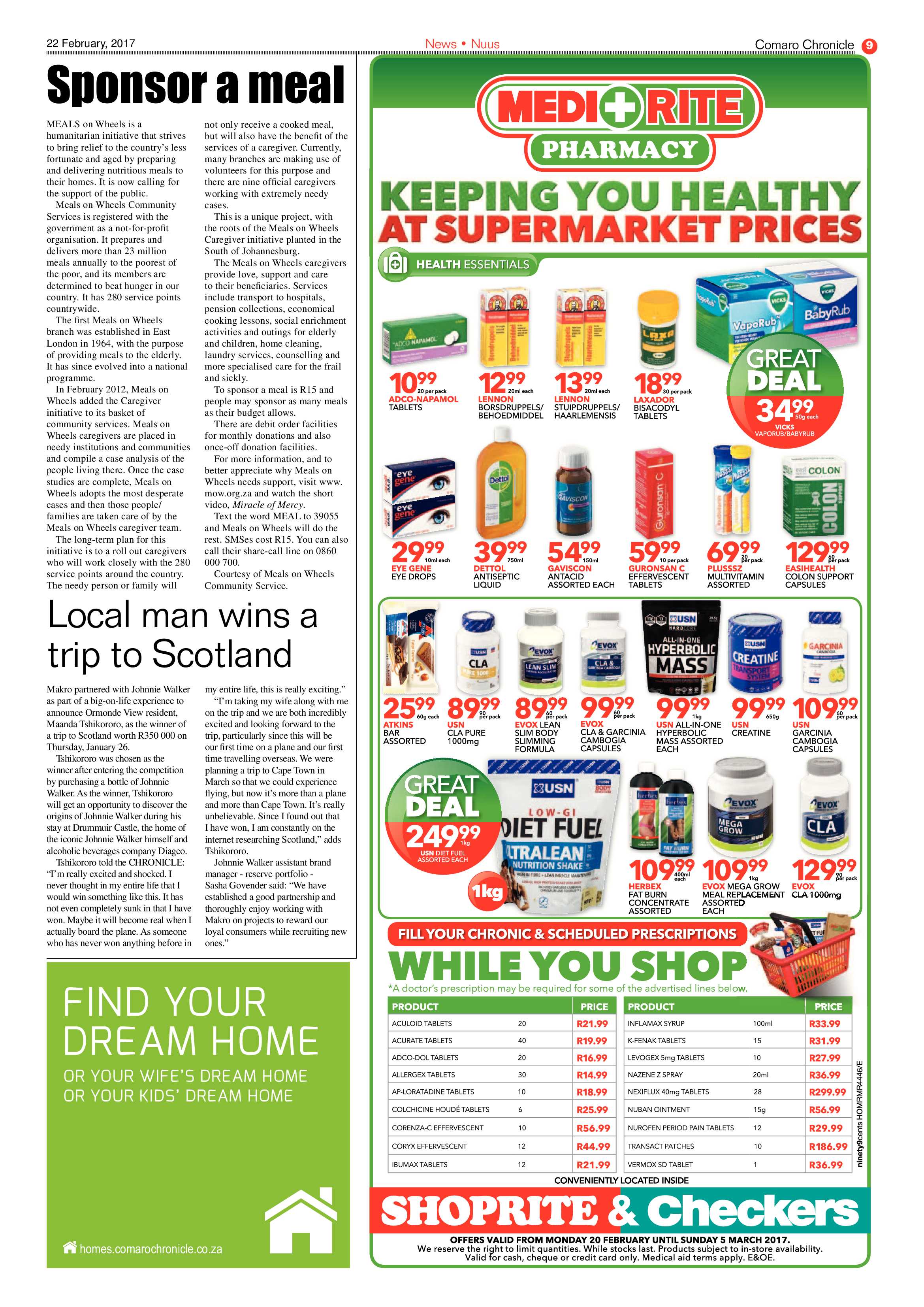 Comaro Chronicle 22 February 2017 page 9
