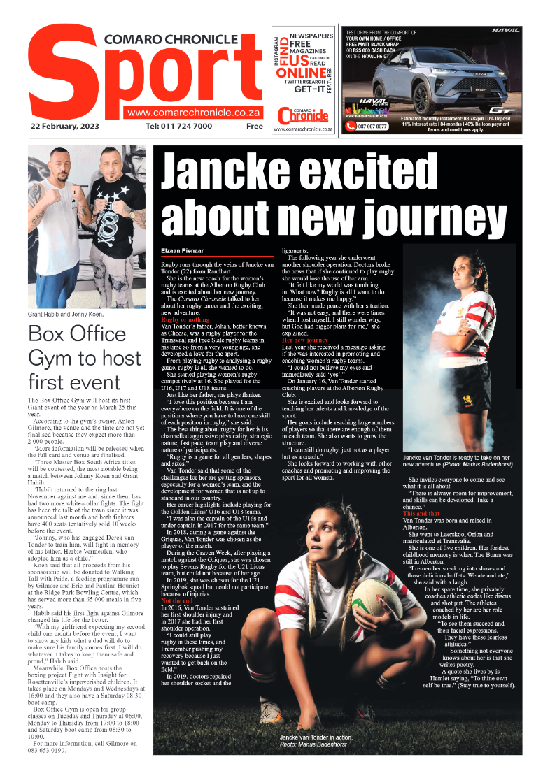 Comaro Chronicle 22 February 2023 page 12