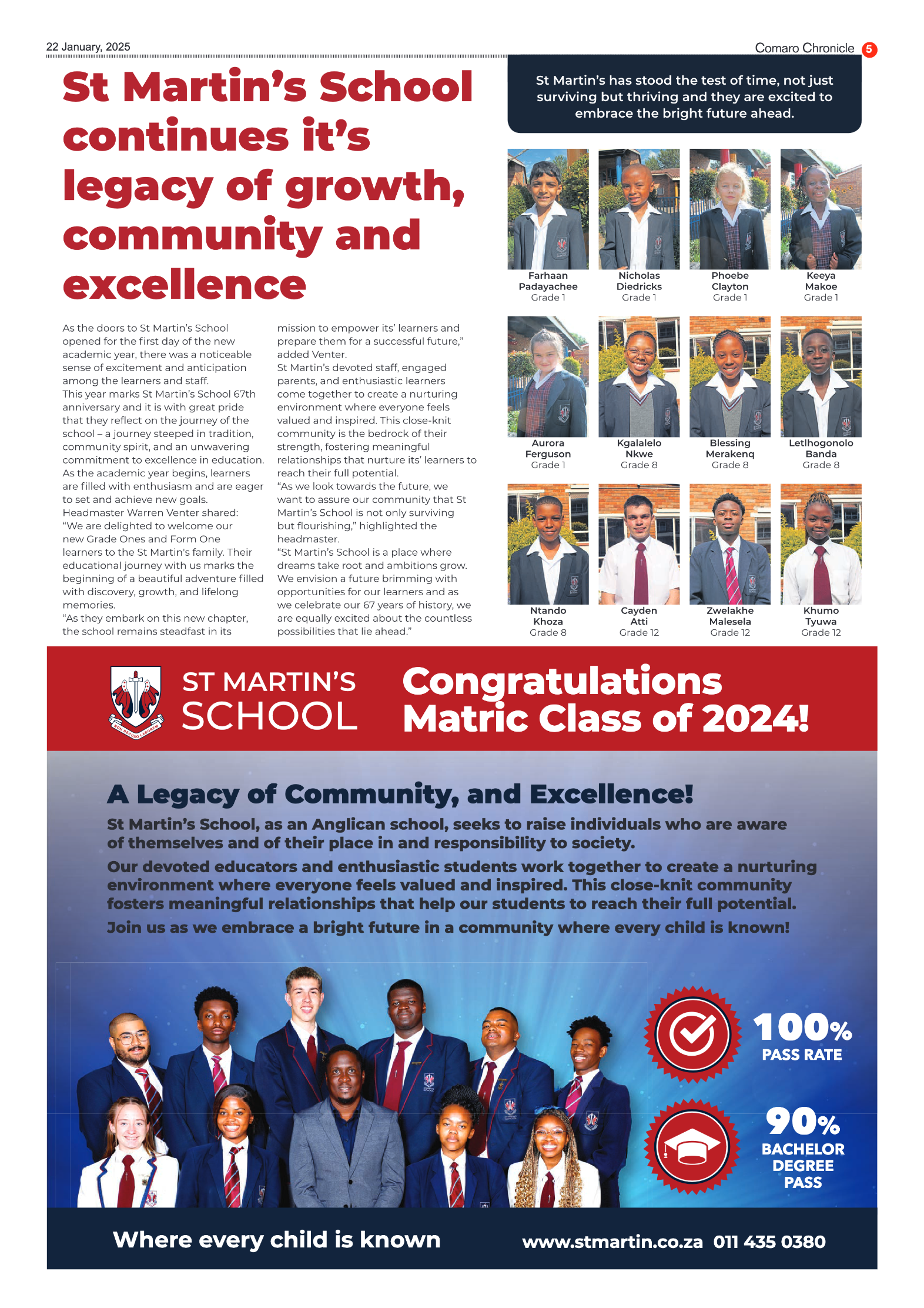 Comaro Chronicle 22 January 2025 page 5