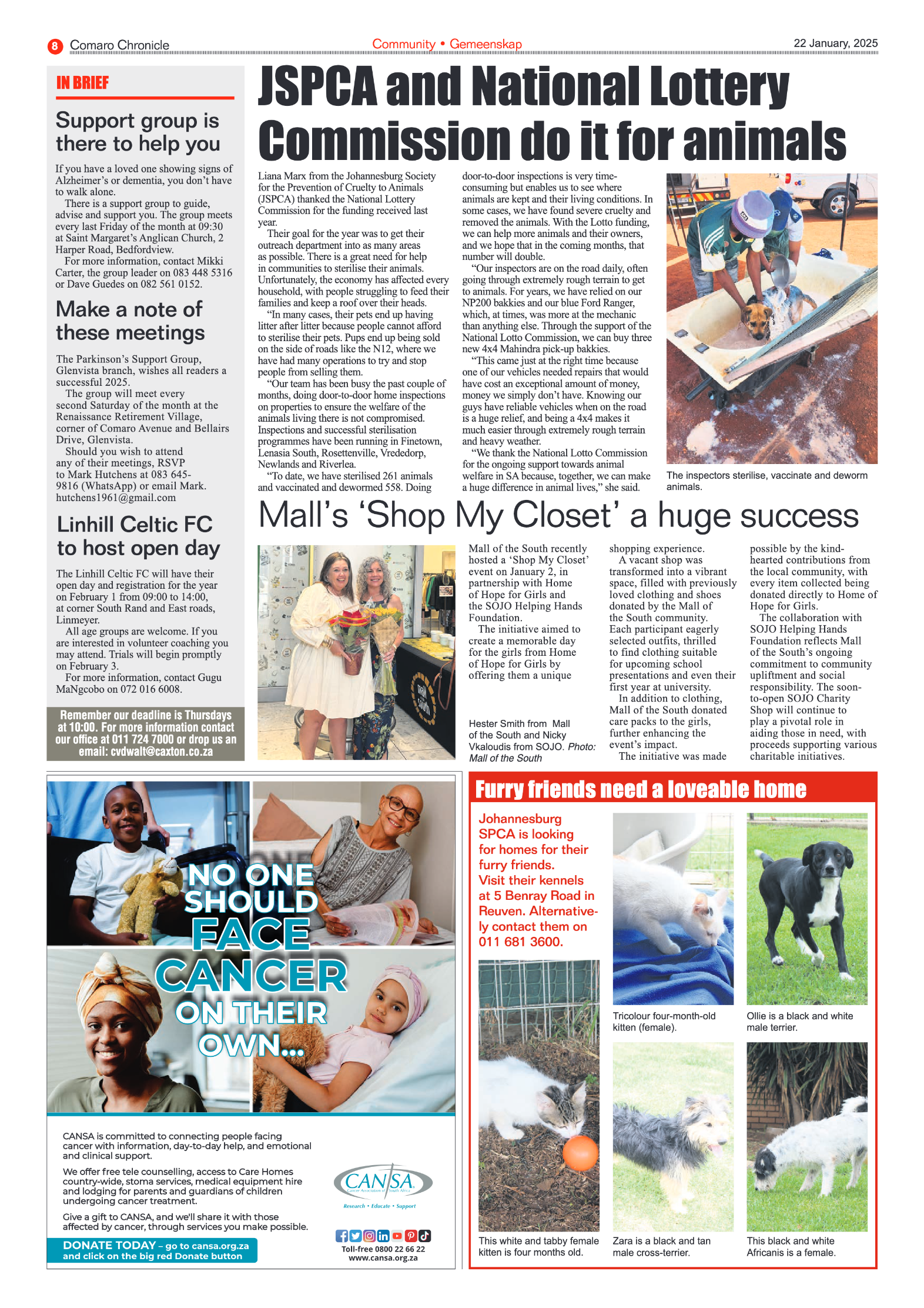 Comaro Chronicle 22 January 2025 page 8