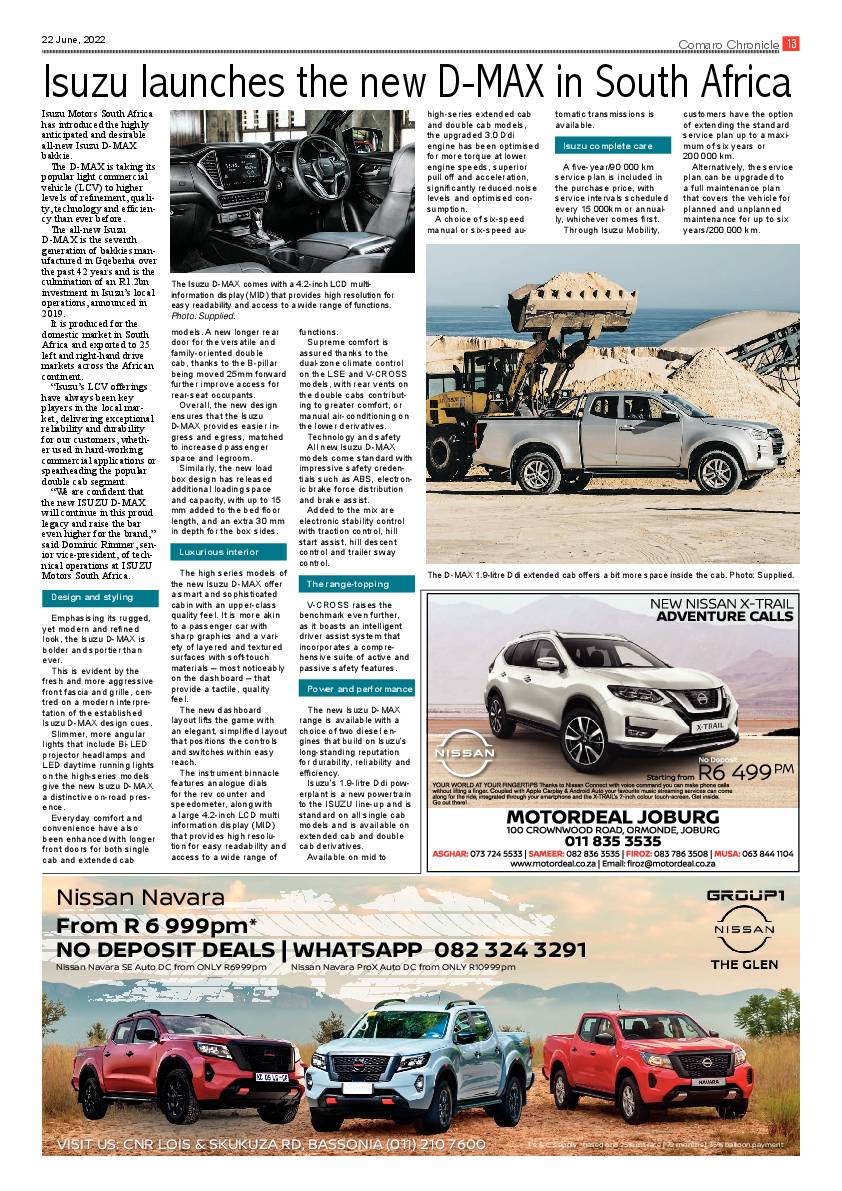 Comaro Chronicle 22 June 2022 page 15