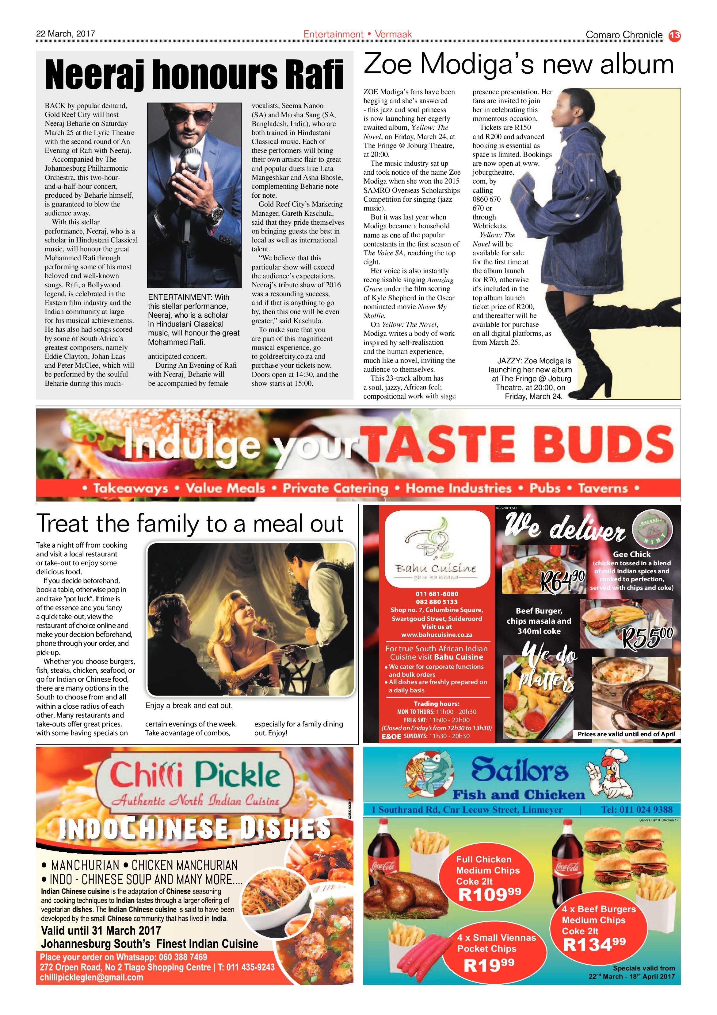 Comaro Chronicle 22 March 2017 page 13