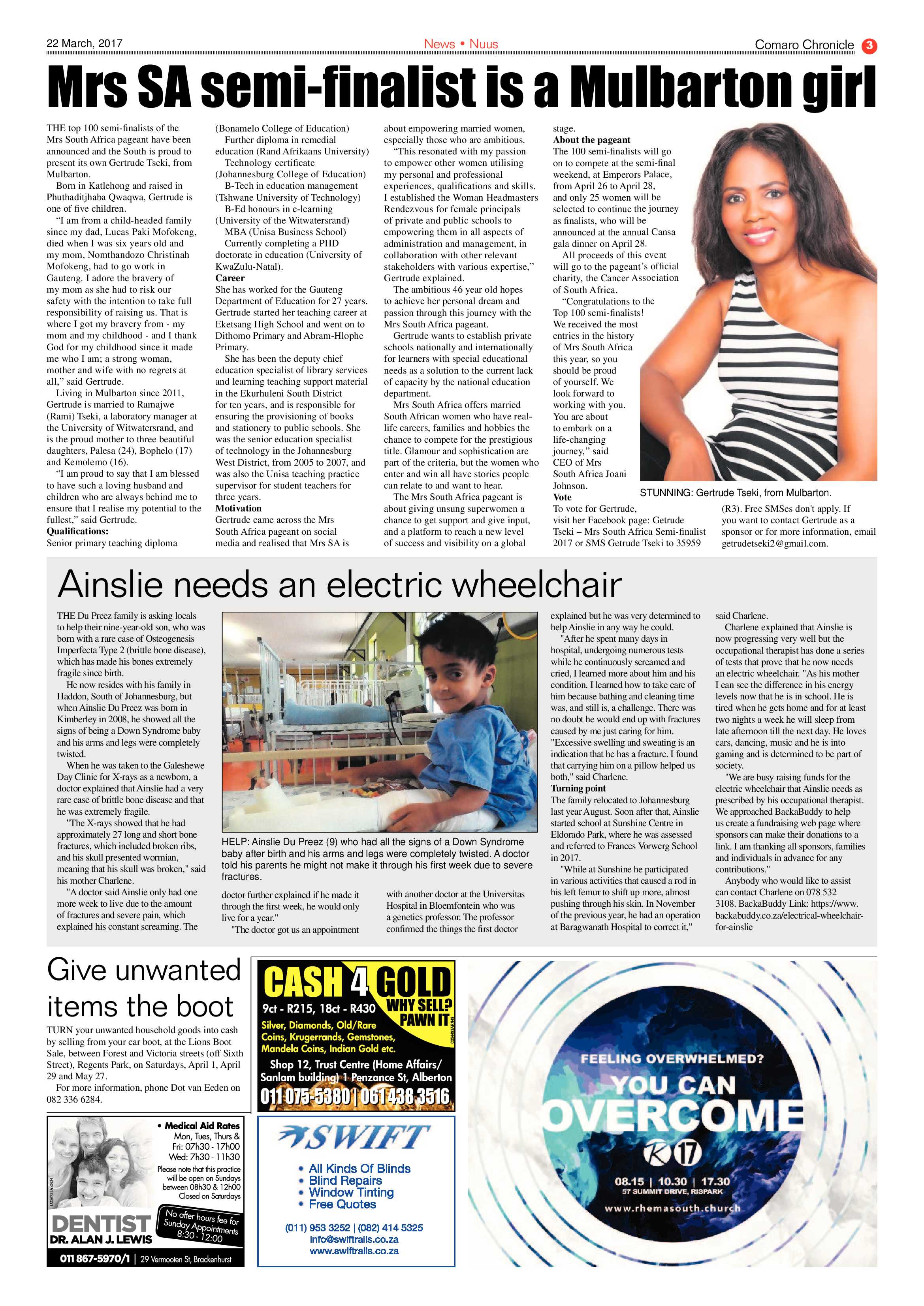 Comaro Chronicle 22 March 2017 page 3