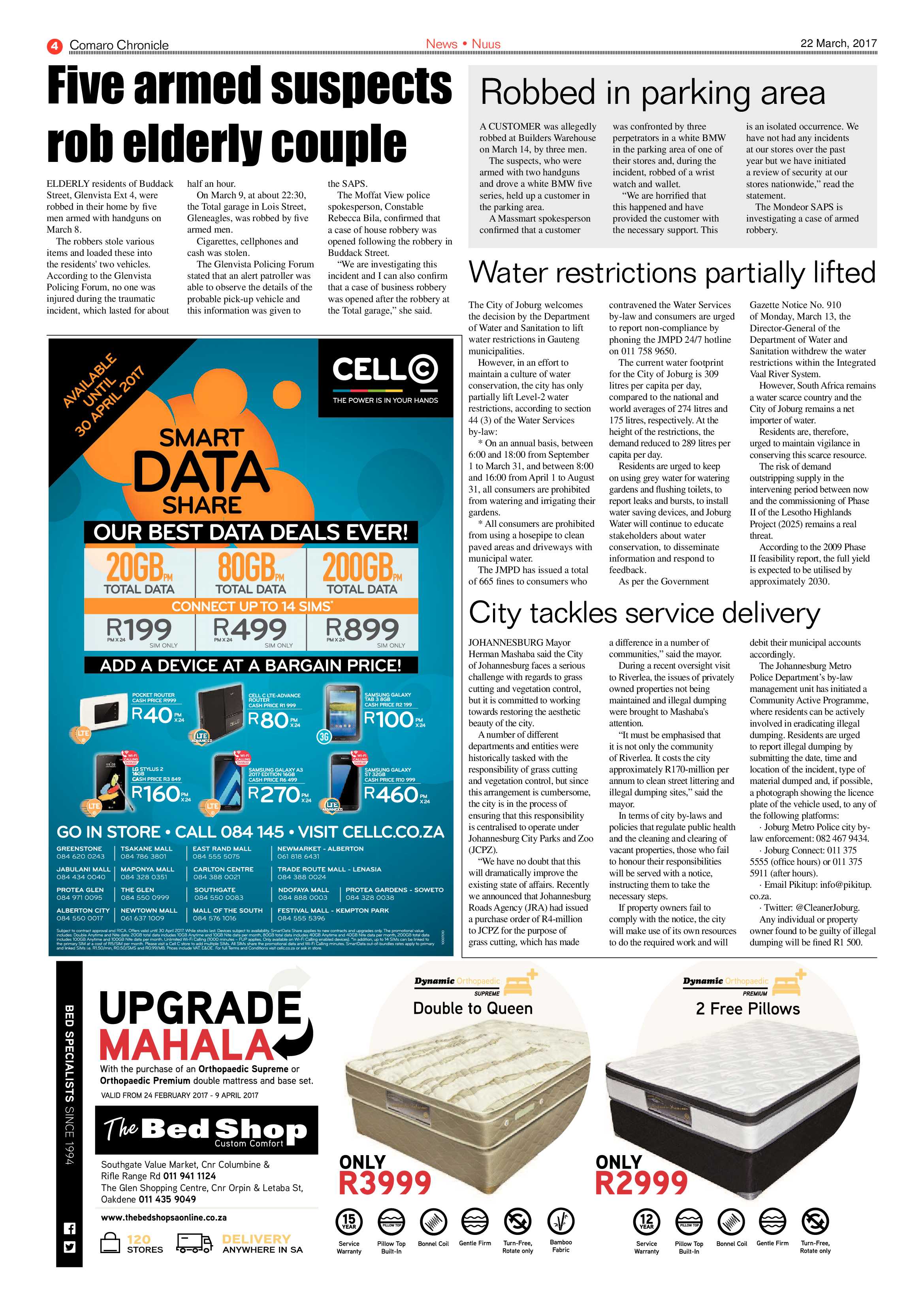 Comaro Chronicle 22 March 2017 page 4