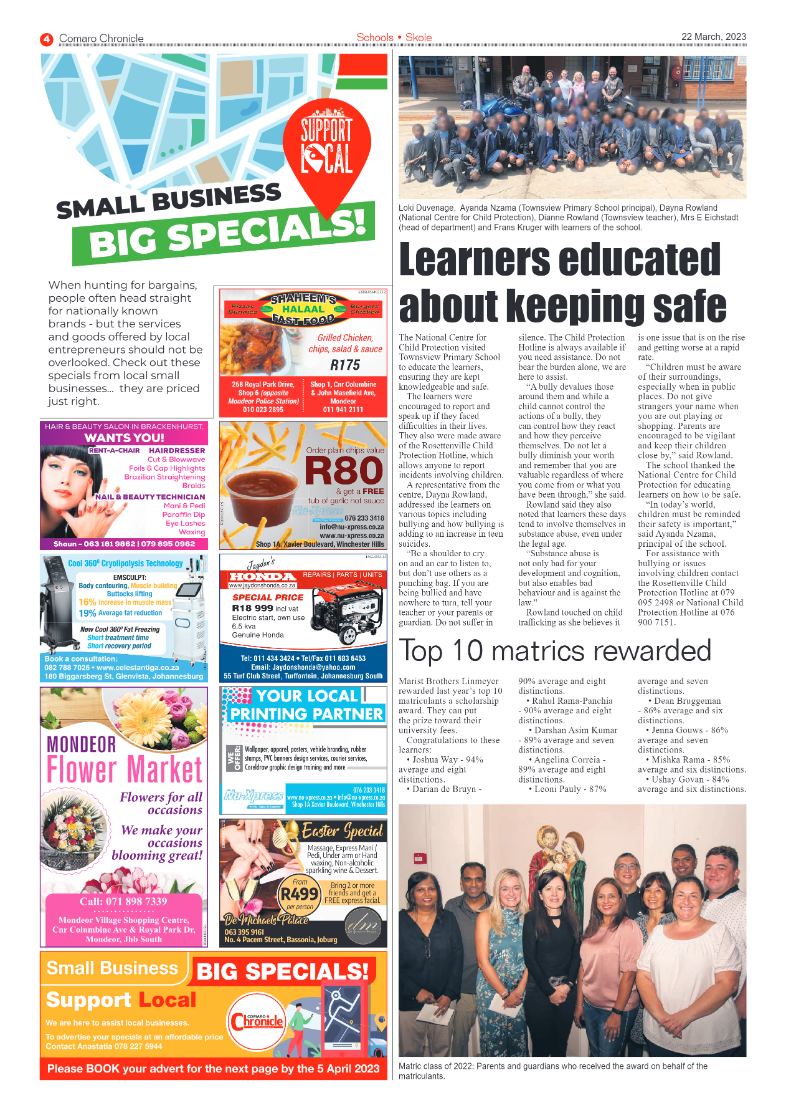 Comaro Chronicle 22 March 2023 page 4