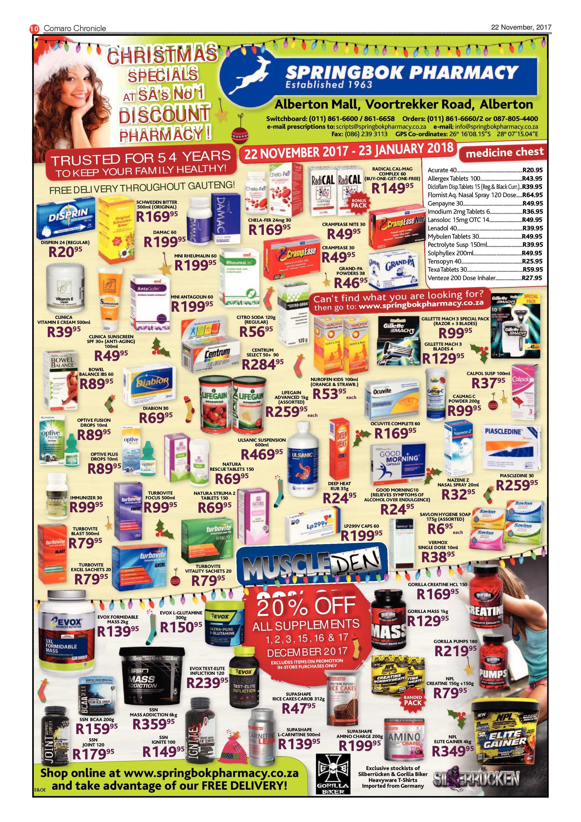 Comaro Chronicle 22 November 2017 page 10