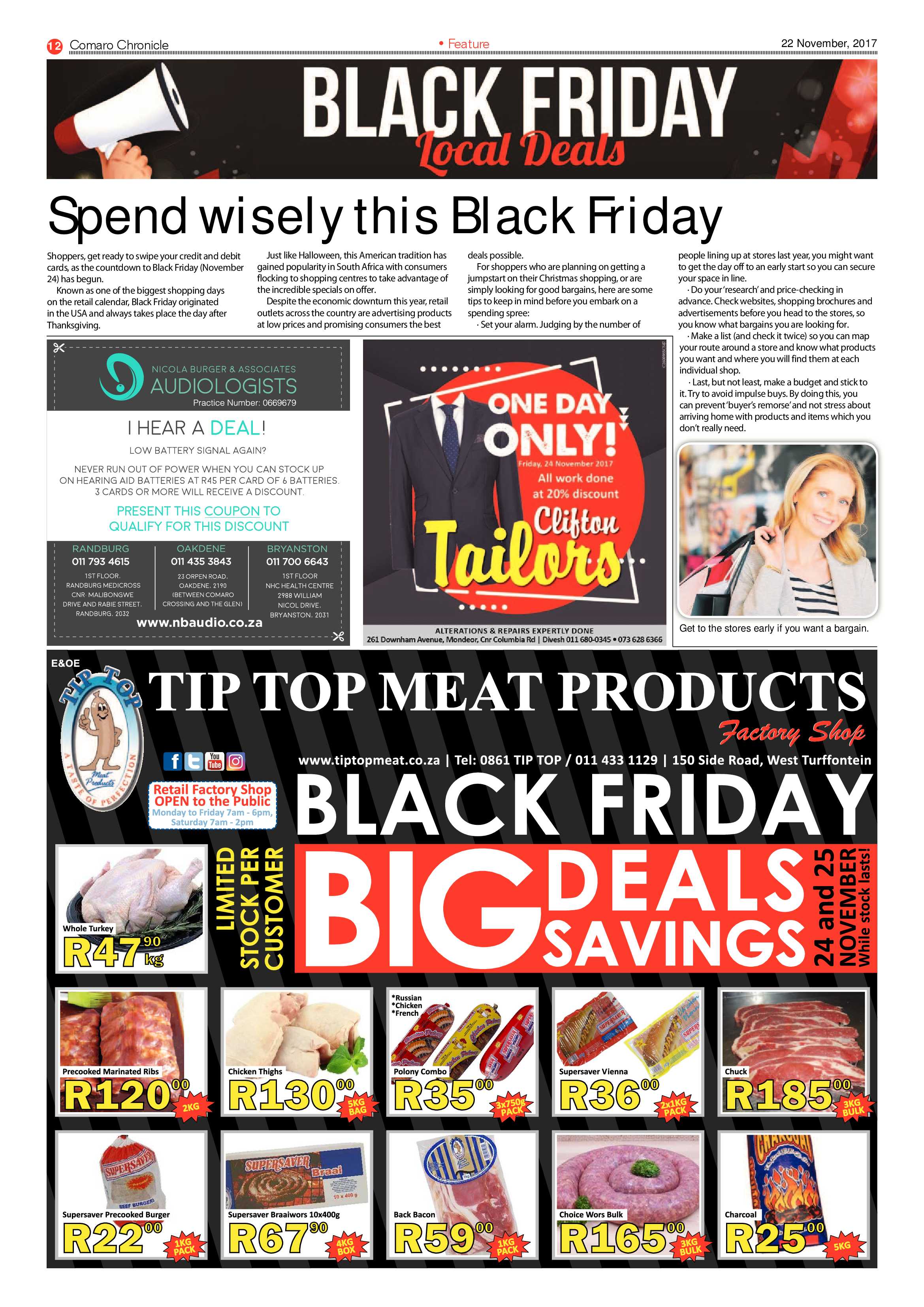 Comaro Chronicle 22 November 2017 page 12