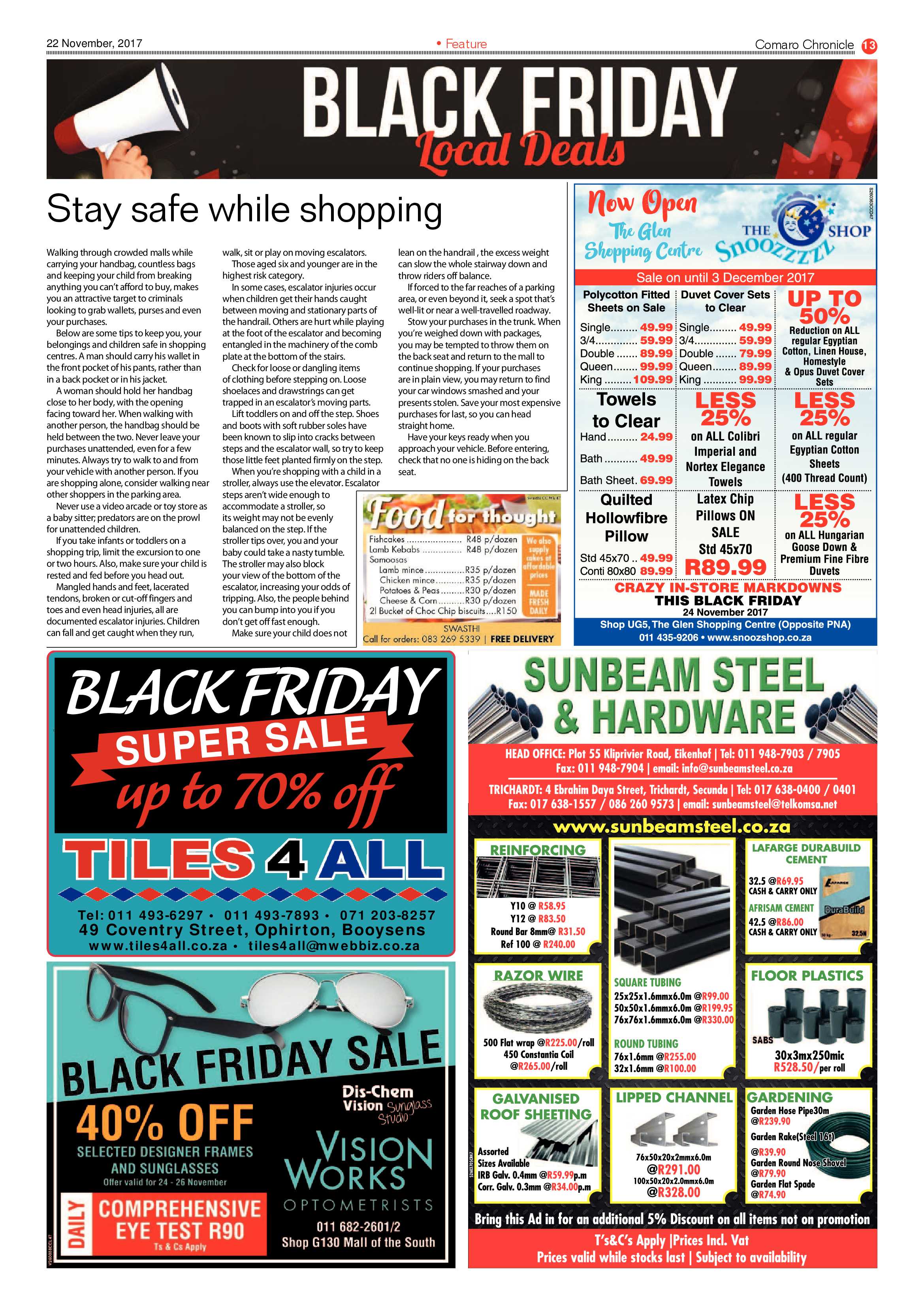 Comaro Chronicle 22 November 2017 page 13