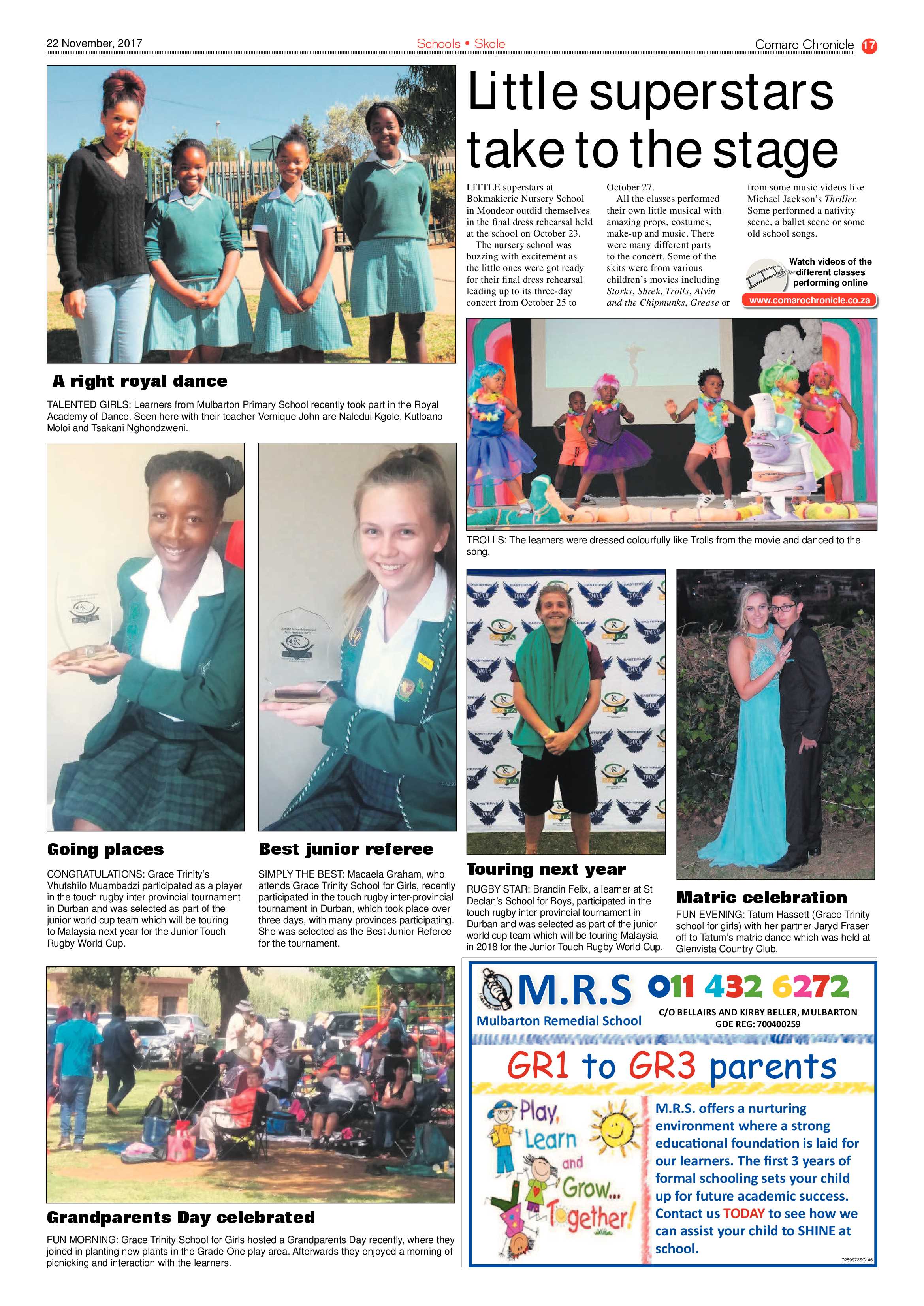 Comaro Chronicle 22 November 2017 page 17
