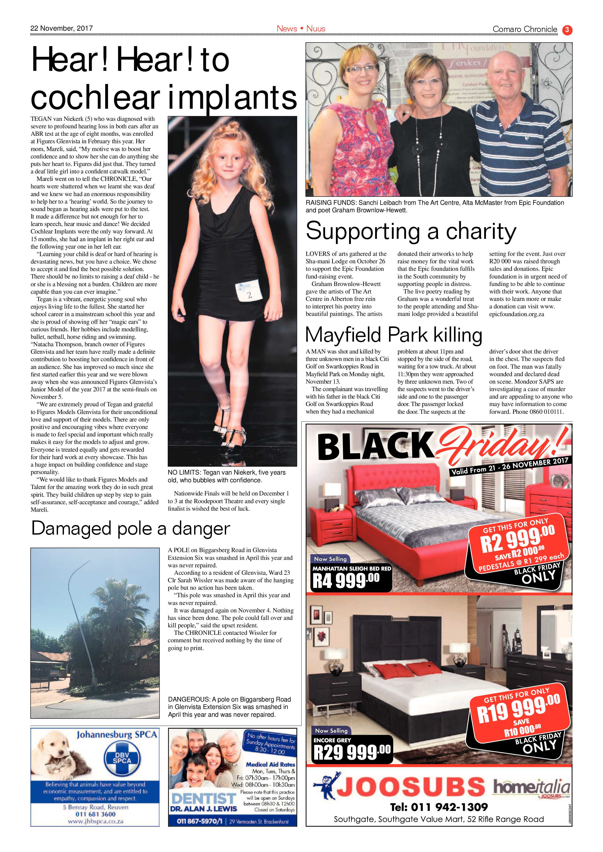 Comaro Chronicle 22 November 2017 page 3