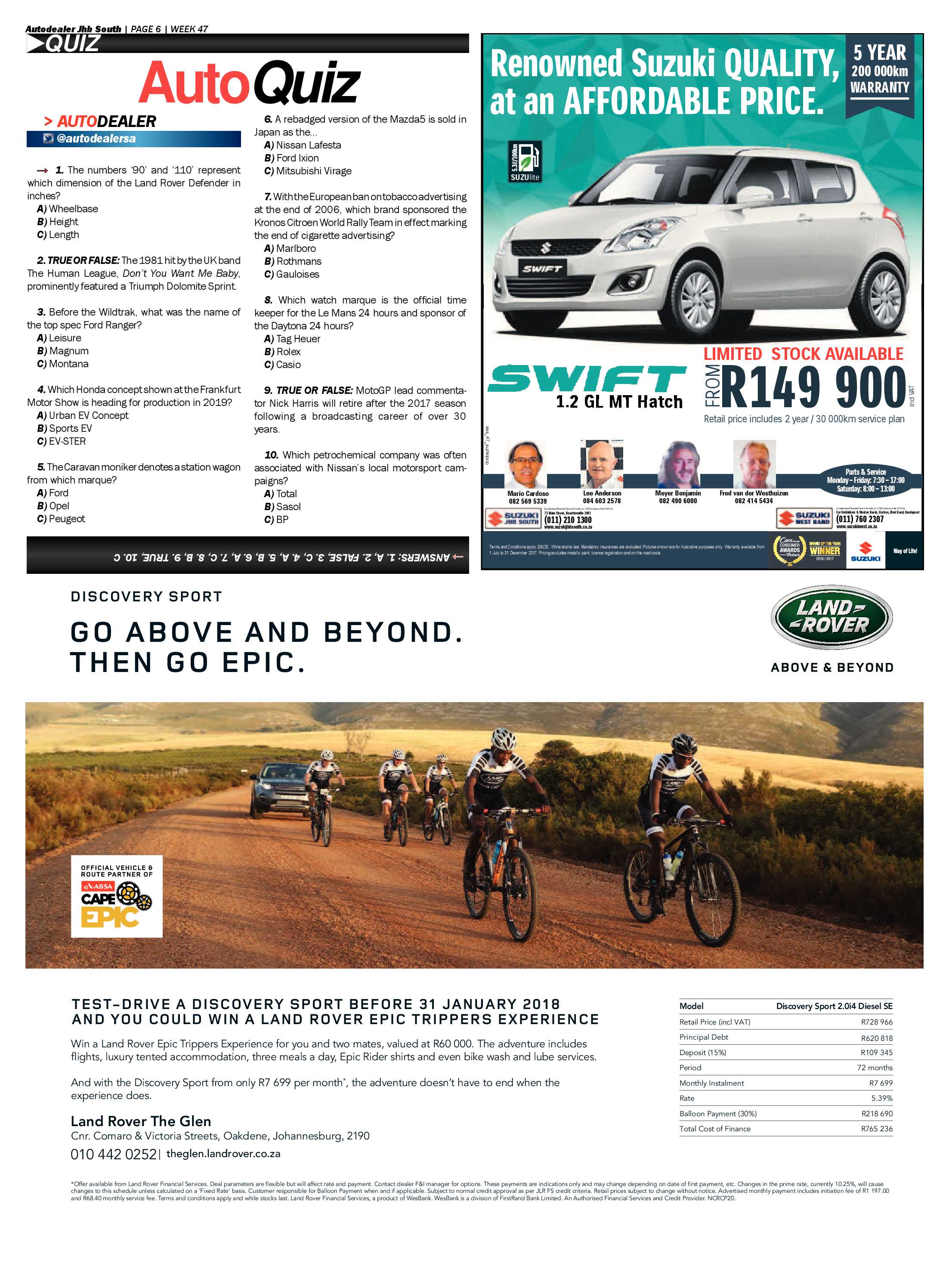 Comaro Chronicle 22 November 2017 page 30