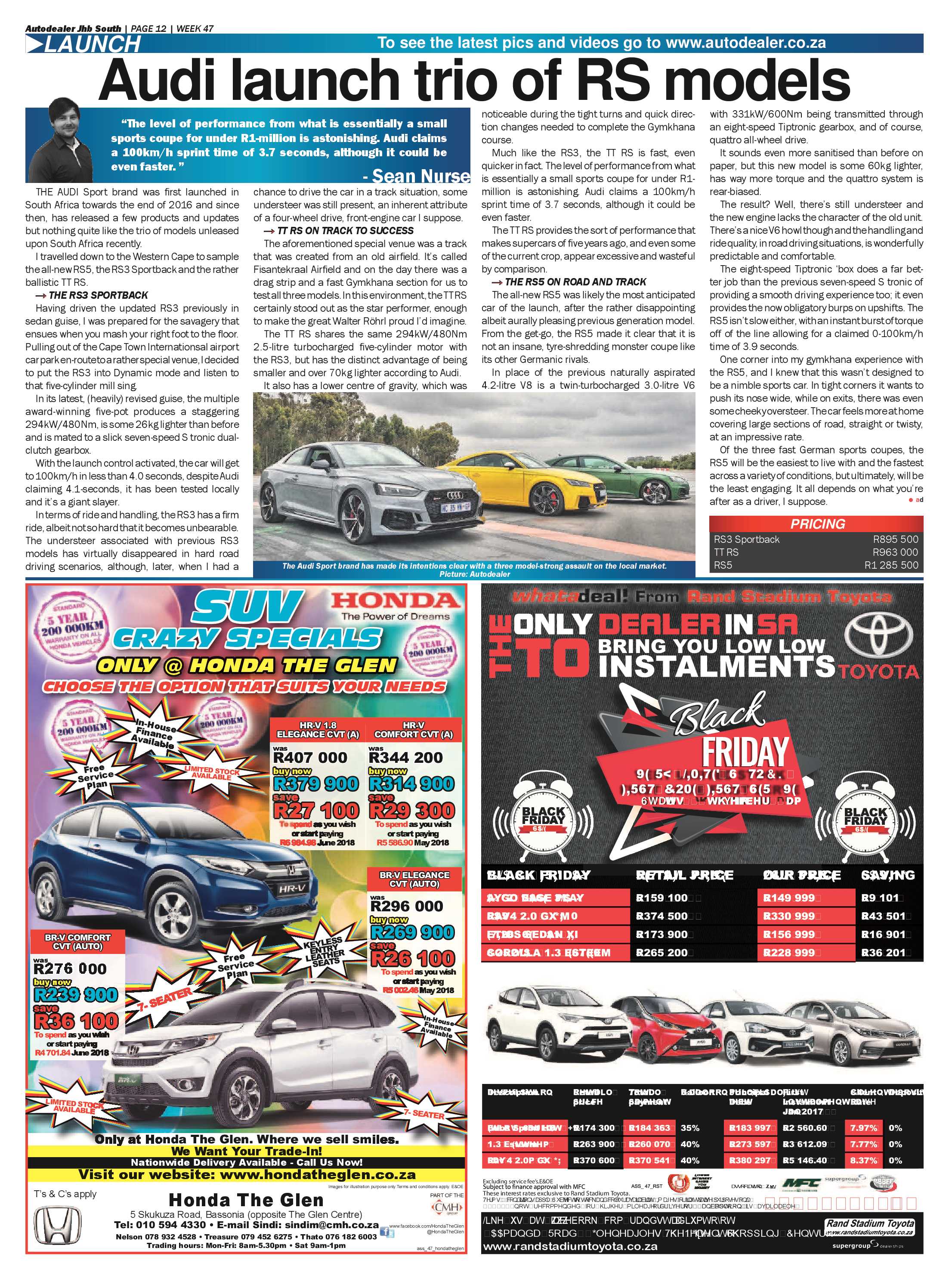 Comaro Chronicle 22 November 2017 page 36
