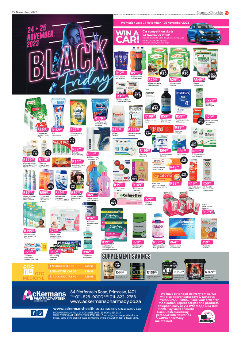 Comaro Chronicle 22 November 2023 page 13