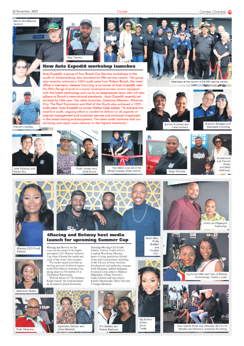 Comaro Chronicle 22 November 2023 page 15