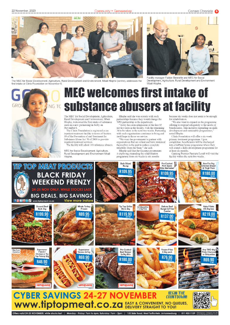 Comaro Chronicle 22 November 2023 page 5