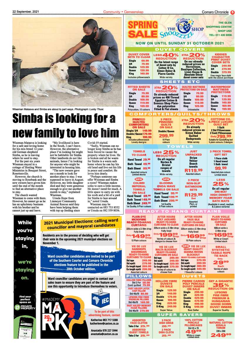 Comaro Chronicle 22 September 2021 page 5
