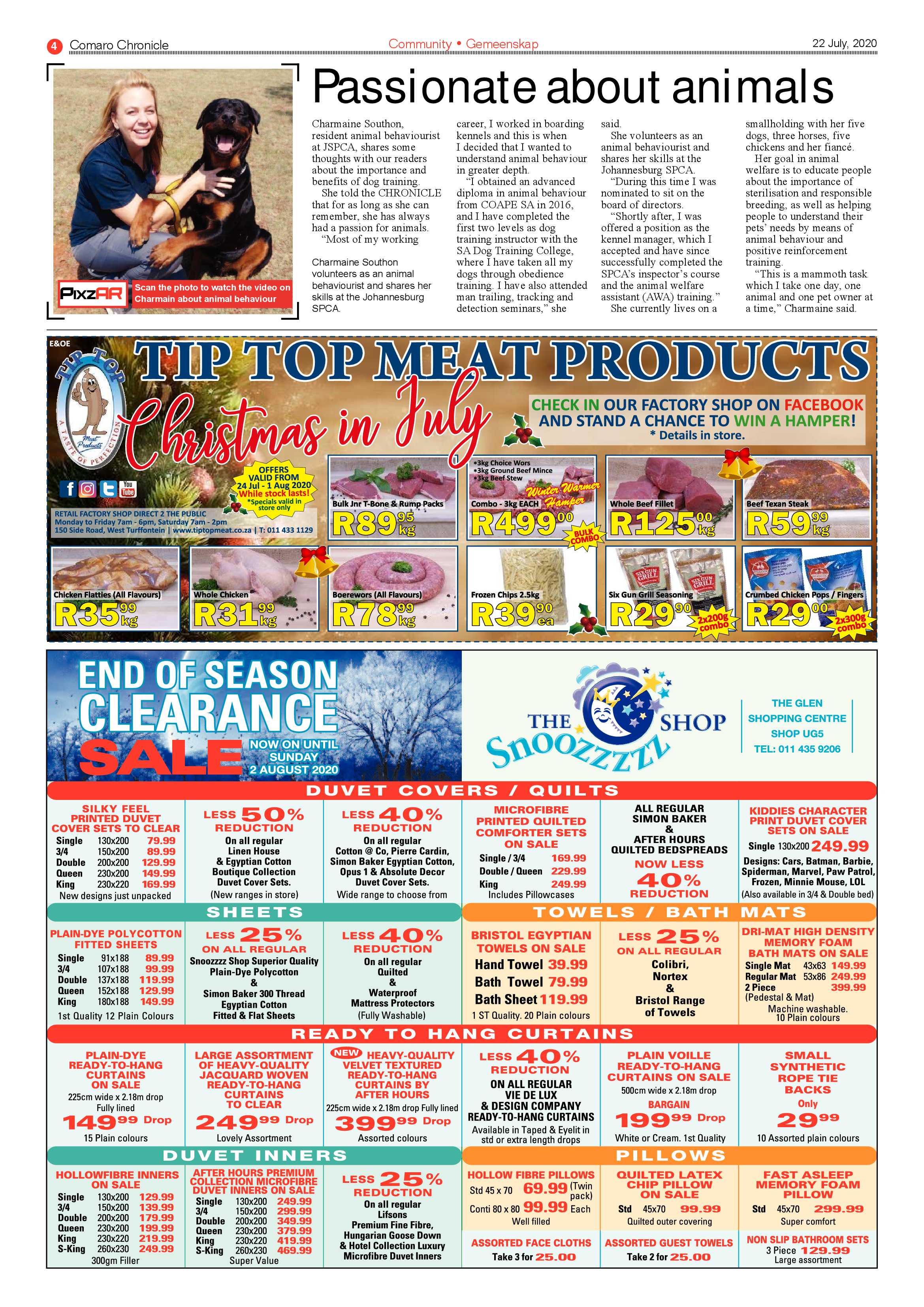 Comaro Chronicle 22  July 2020 page 4