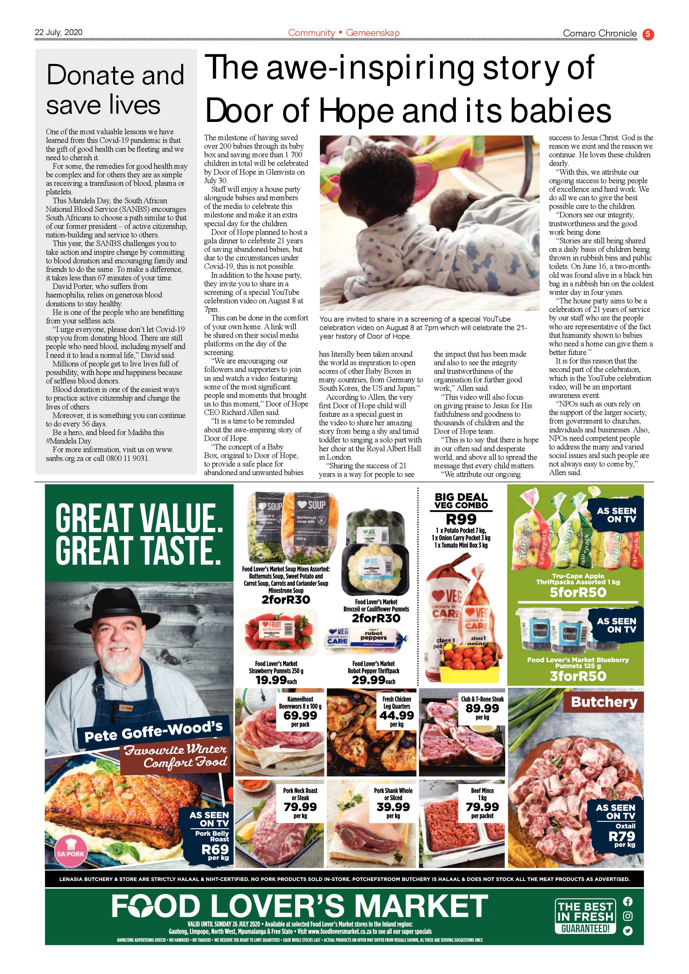 Comaro Chronicle 22  July 2020 page 5