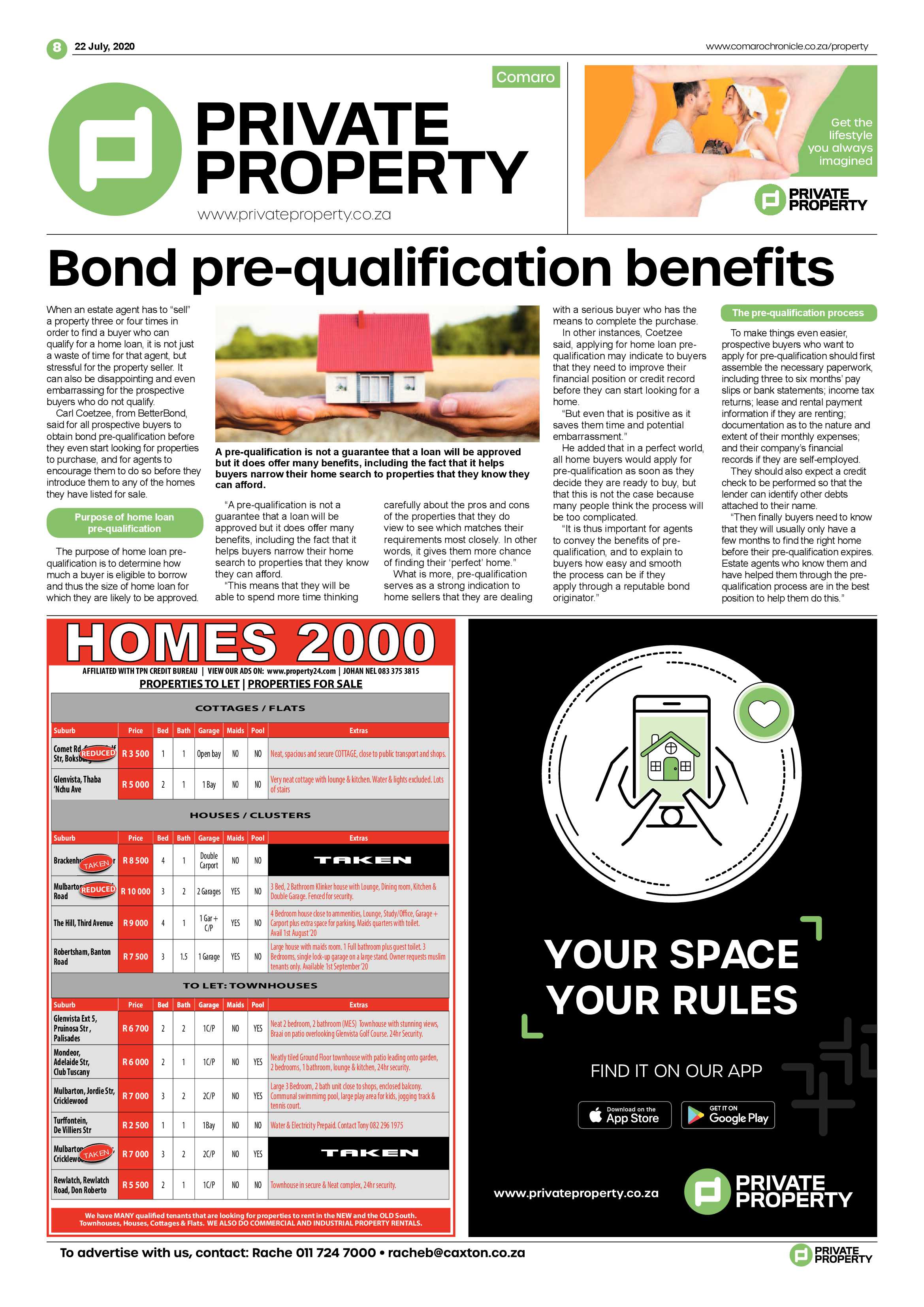 Comaro Chronicle 22  July 2020 page 8