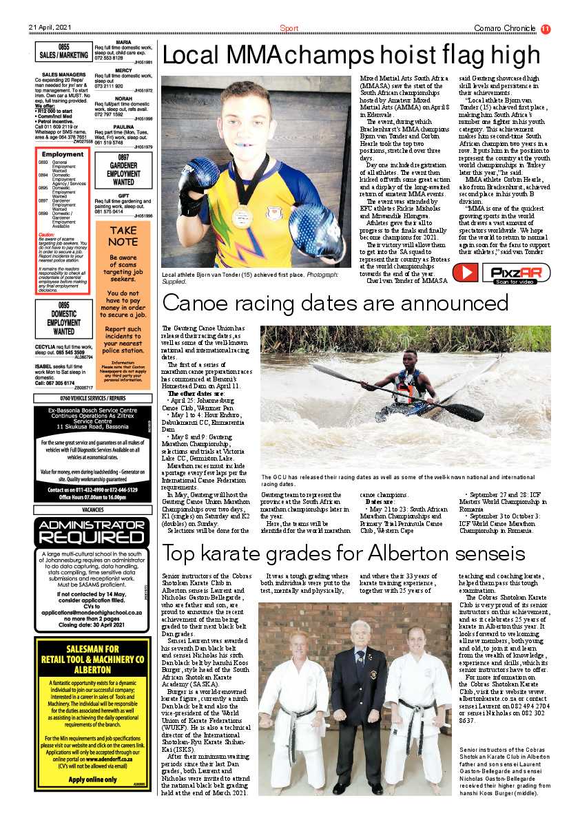Comaro Chronicle 23 April 2021 page 11