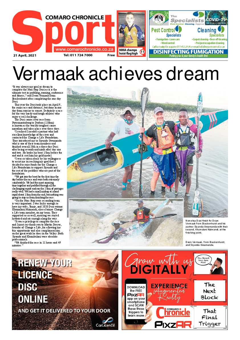 Comaro Chronicle 23 April 2021 page 12