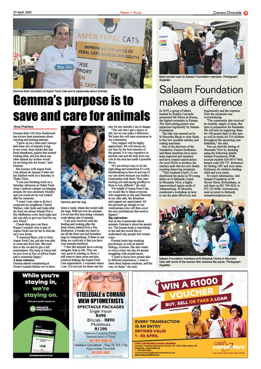 Comaro Chronicle 23 April 2021 page 3
