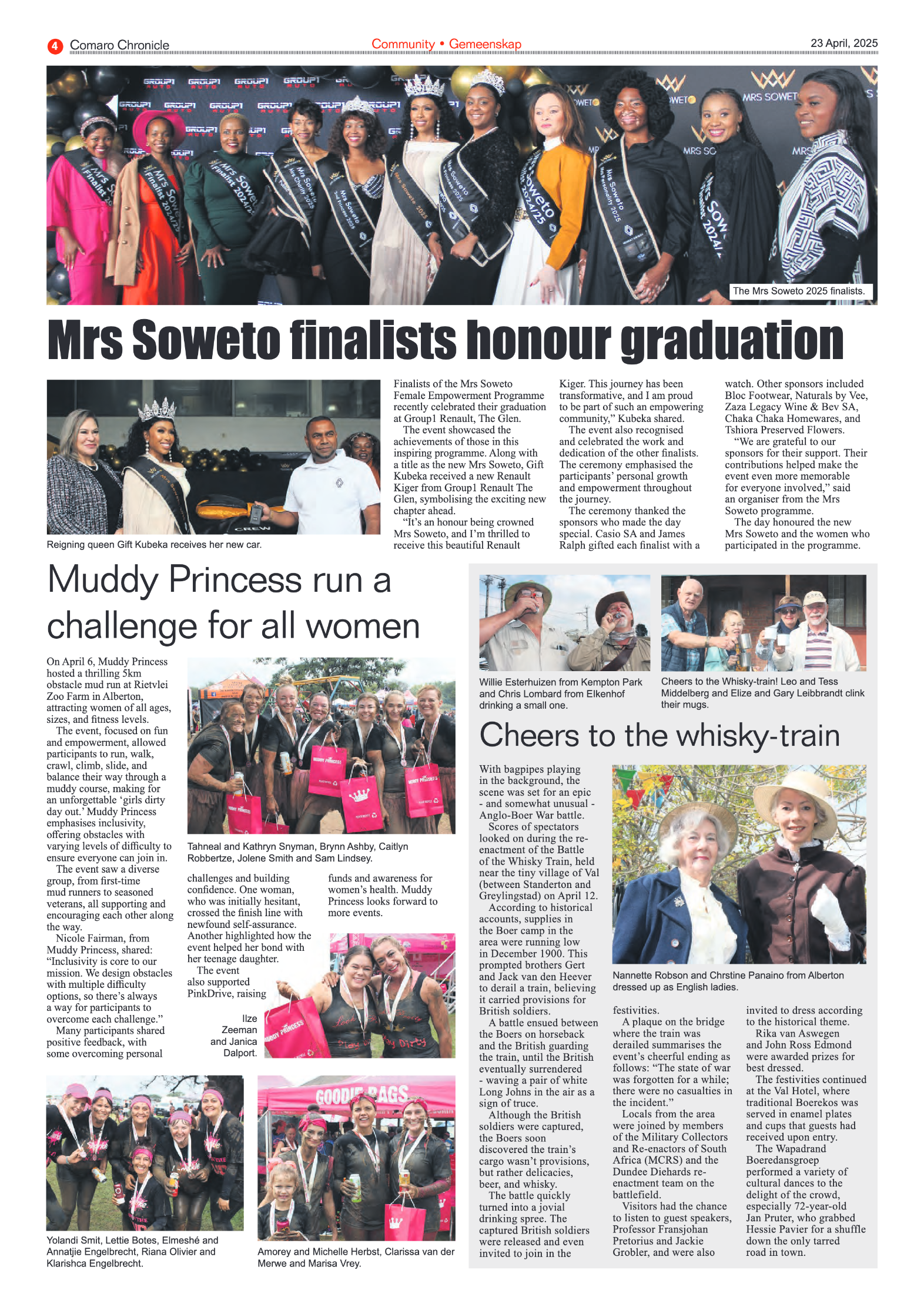 Comaro Chronicle 23 April_2025 page 4
