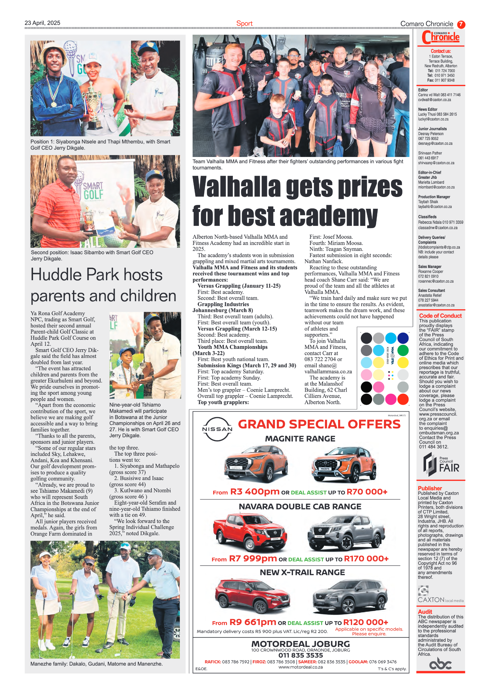 Comaro Chronicle 23 April_2025 page 7