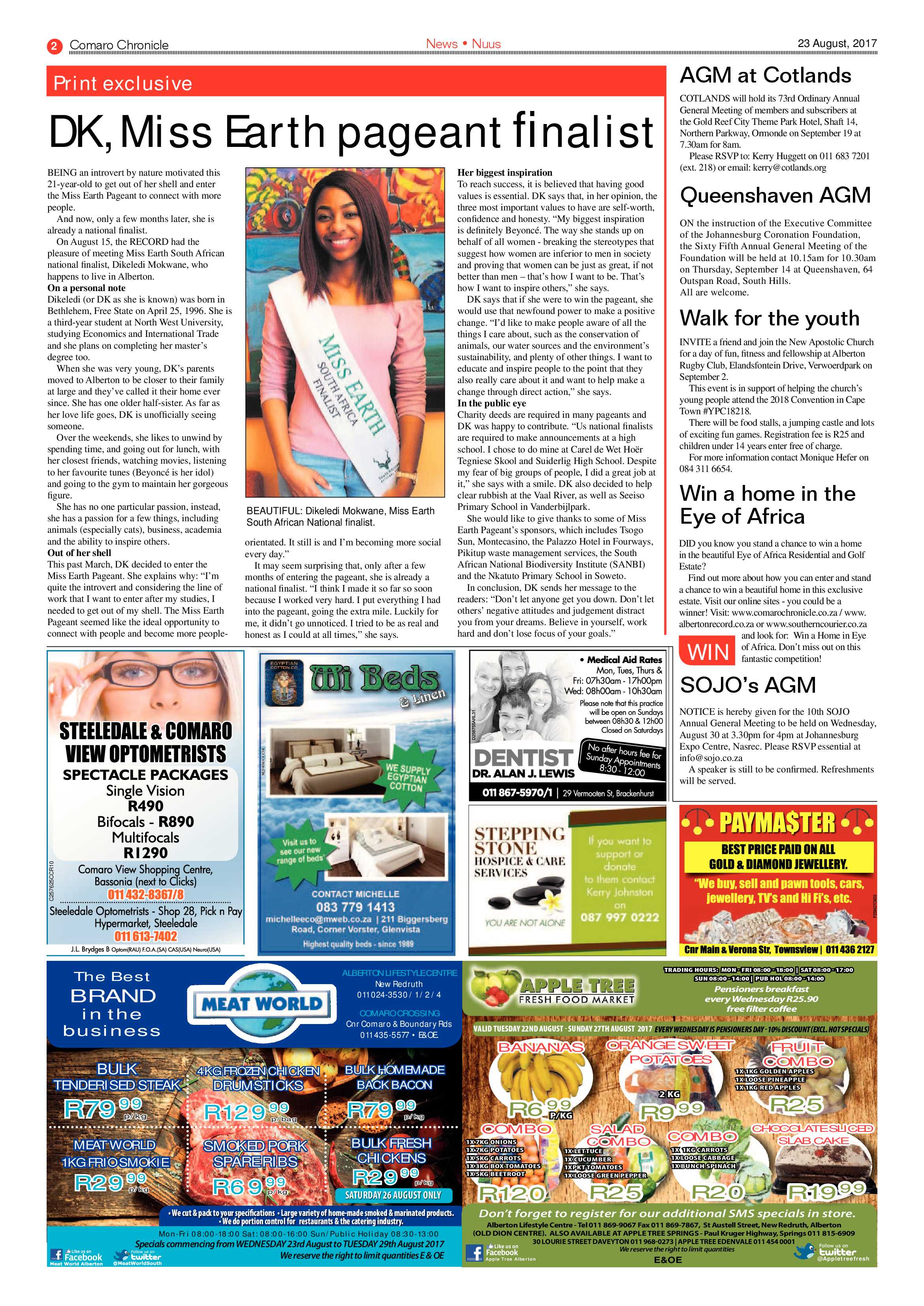 Comaro Chronicle 23 August 2017 page 2