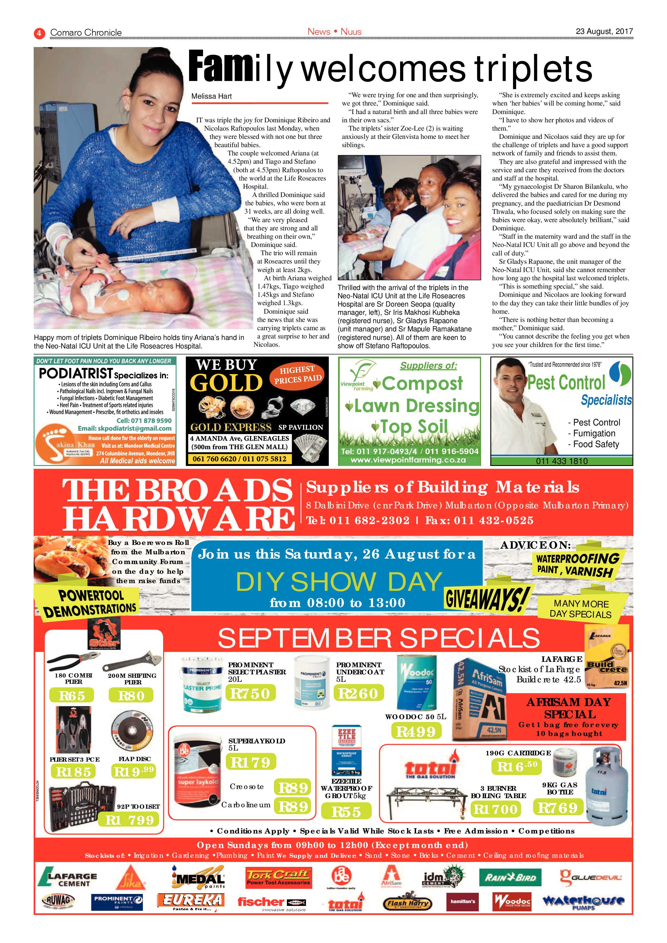 Comaro Chronicle 23 August 2017 page 4