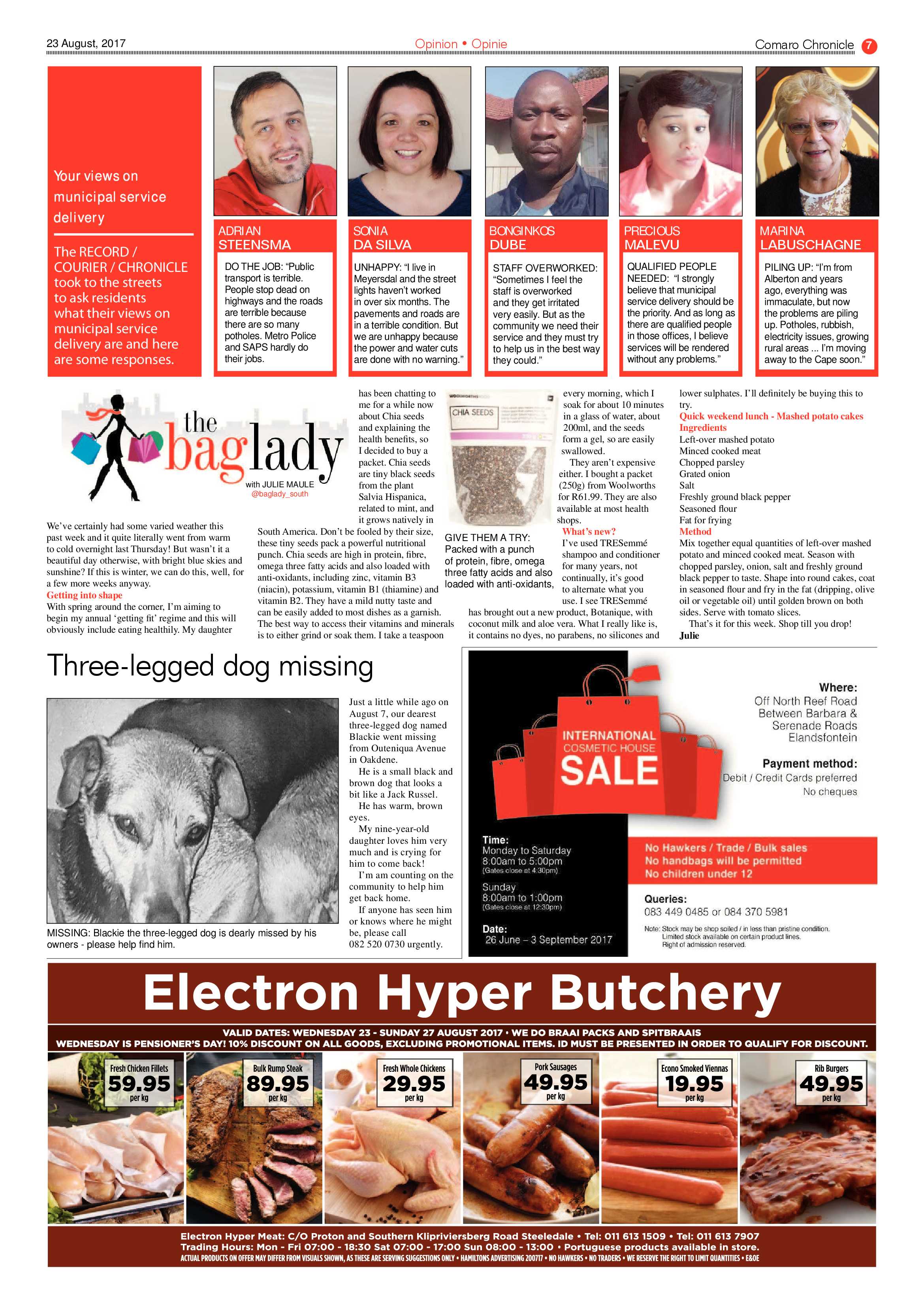 Comaro Chronicle 23 August 2017 page 7