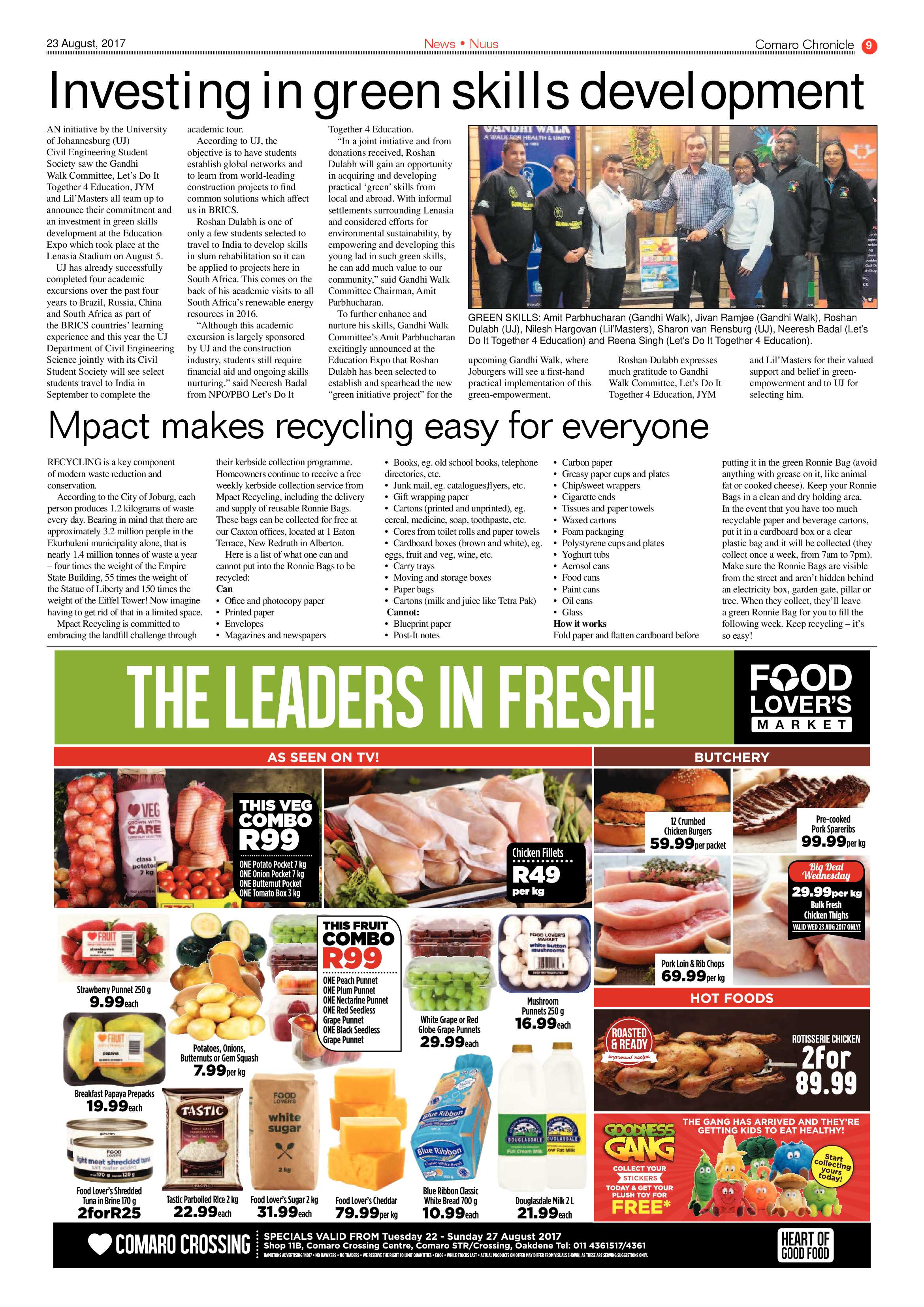 Comaro Chronicle 23 August 2017 page 9