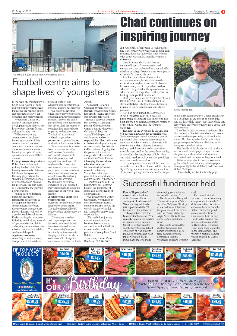 Comaro Chronicle 23 August 2023 page 3