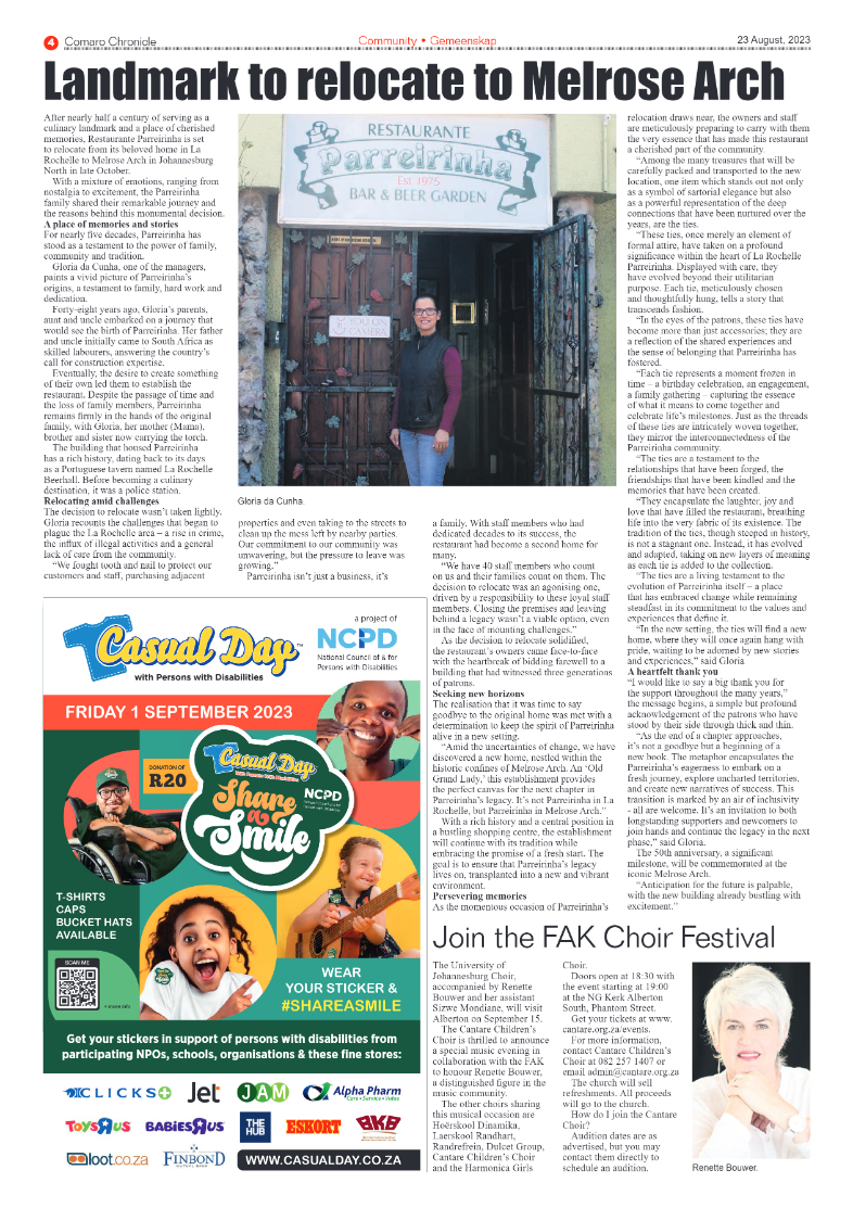 Comaro Chronicle 23 August 2023 page 4
