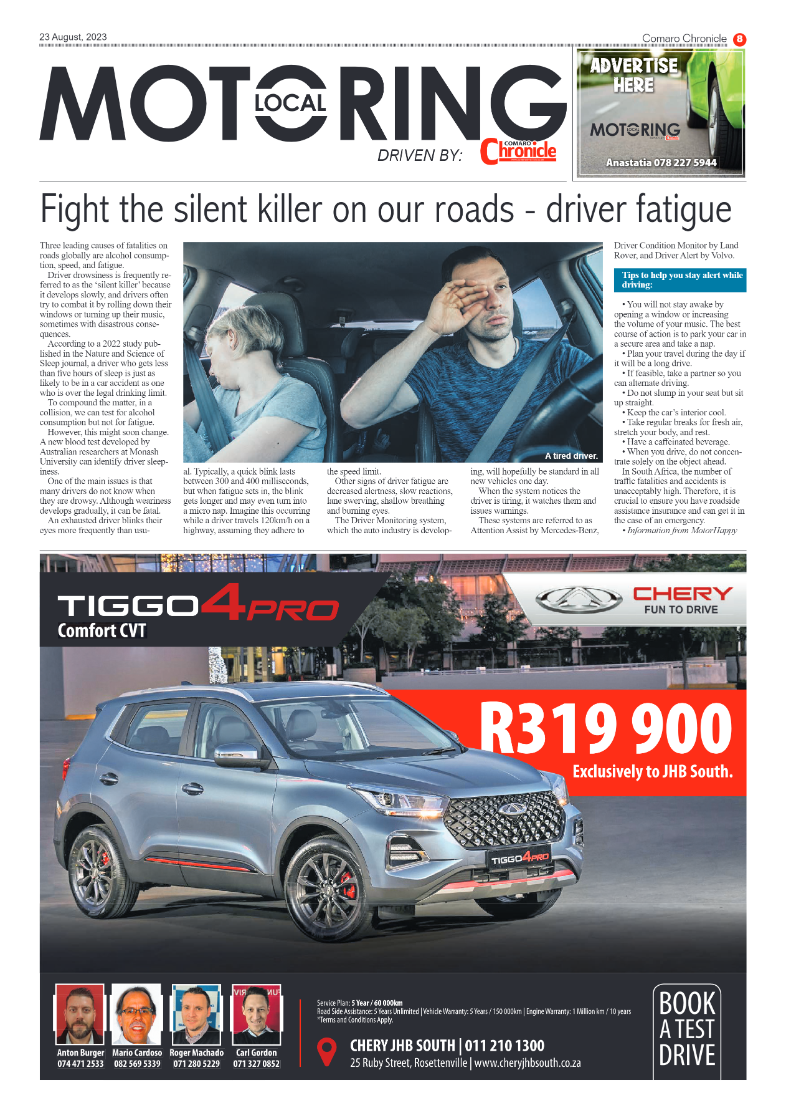 Comaro Chronicle 23 August 2023 page 8