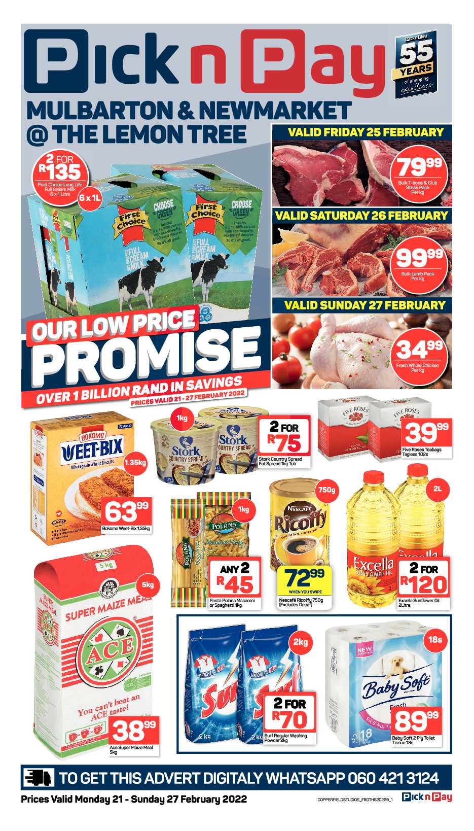Comaro Chronicle 23 February 2022 page 1
