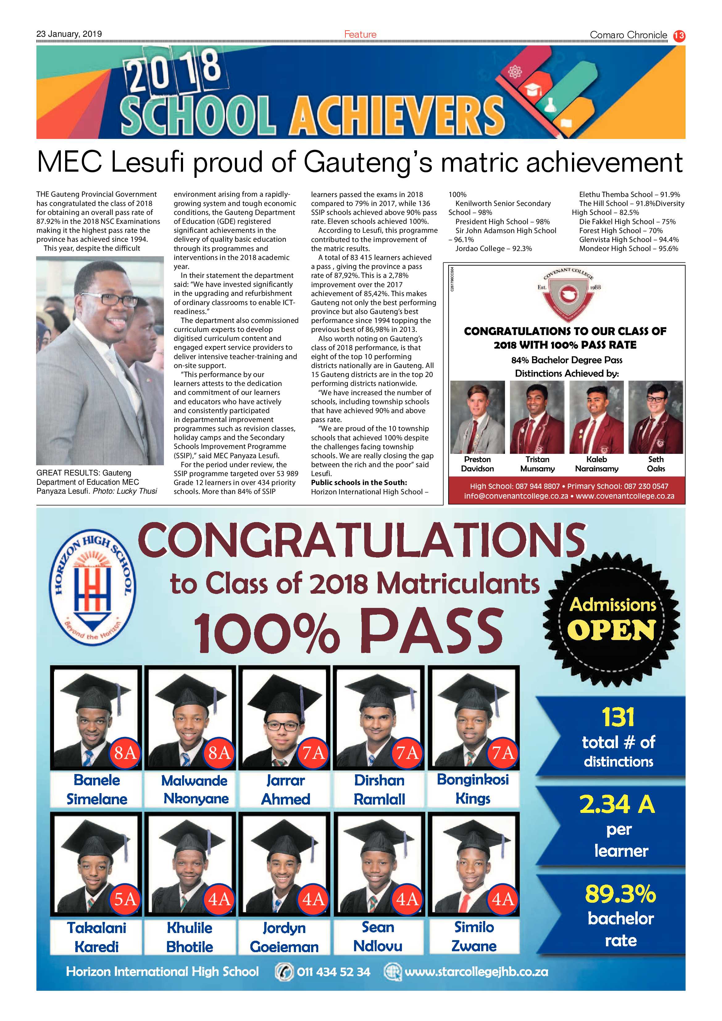 Comaro Chronicle 23 January 2019 page 13