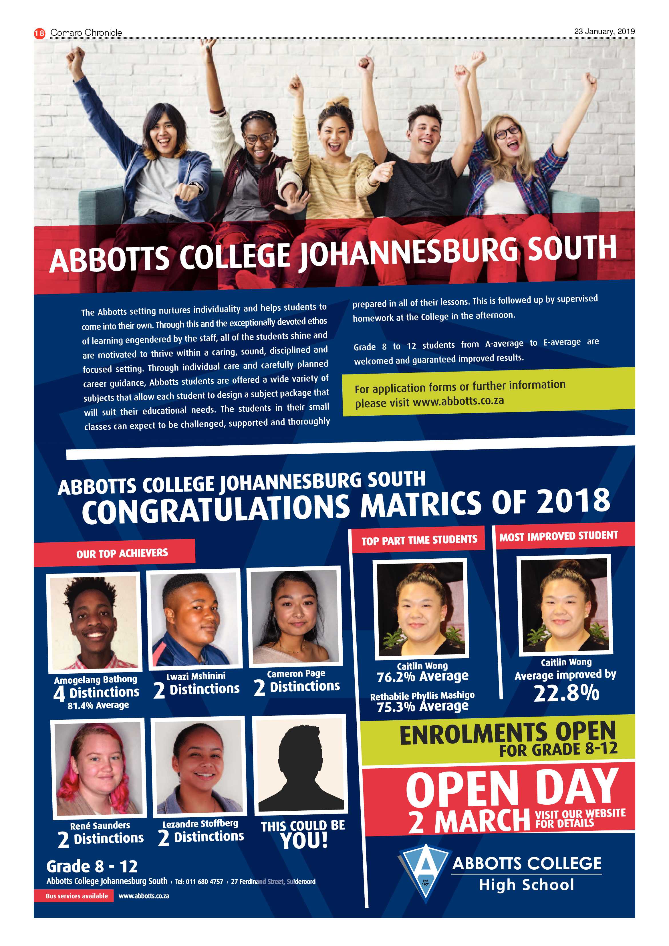 Comaro Chronicle 23 January 2019 page 18