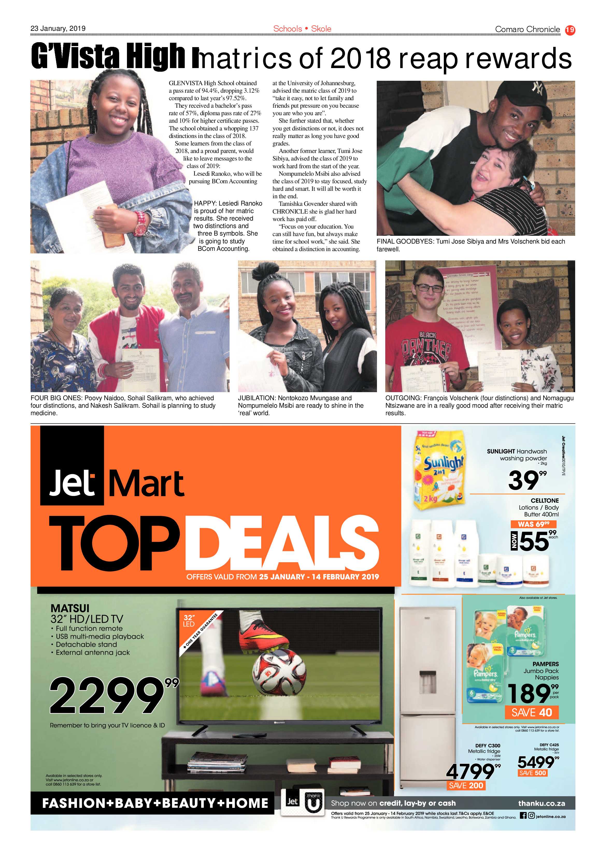 Comaro Chronicle 23 January 2019 page 19
