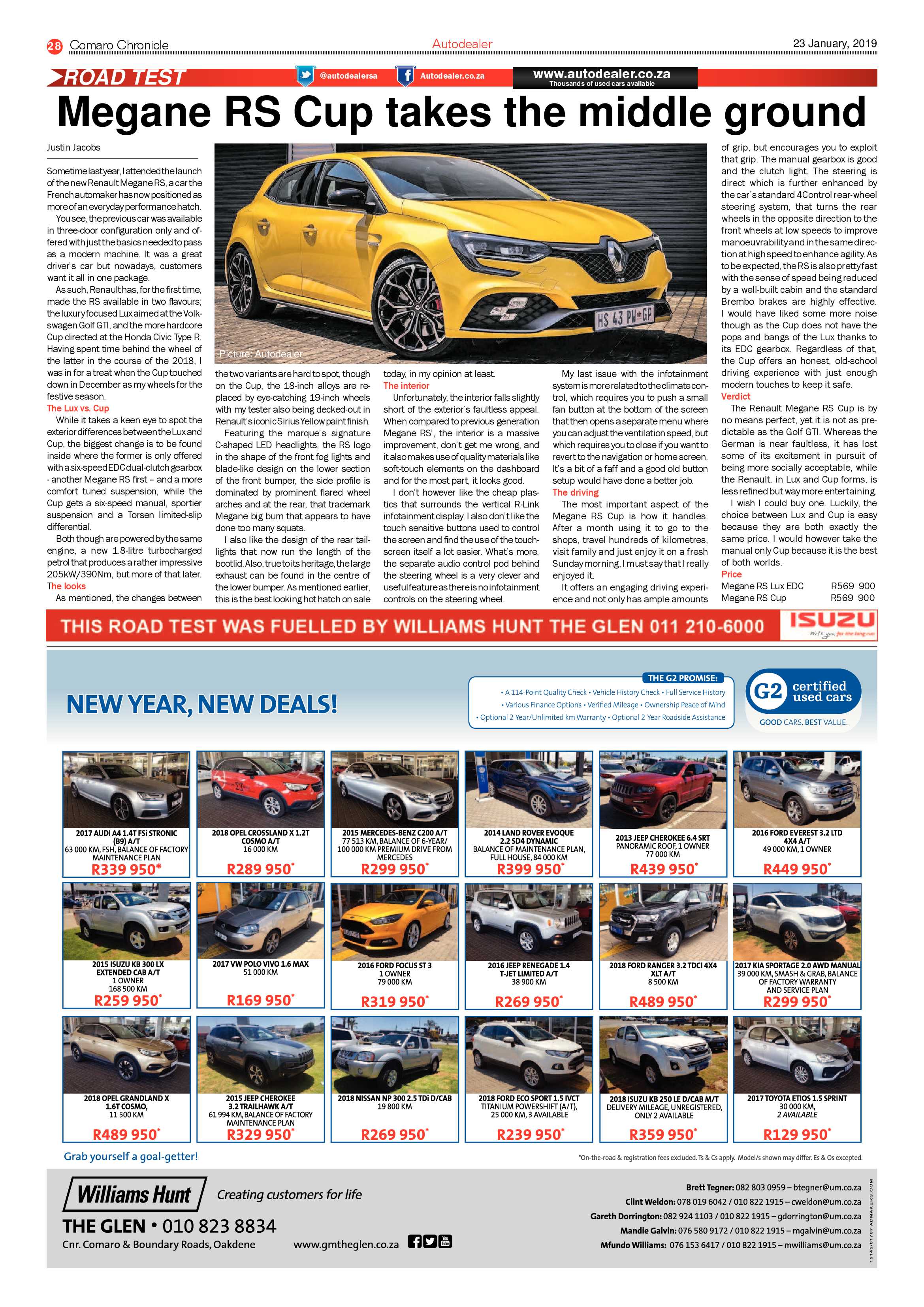 Comaro Chronicle 23 January 2019 page 28