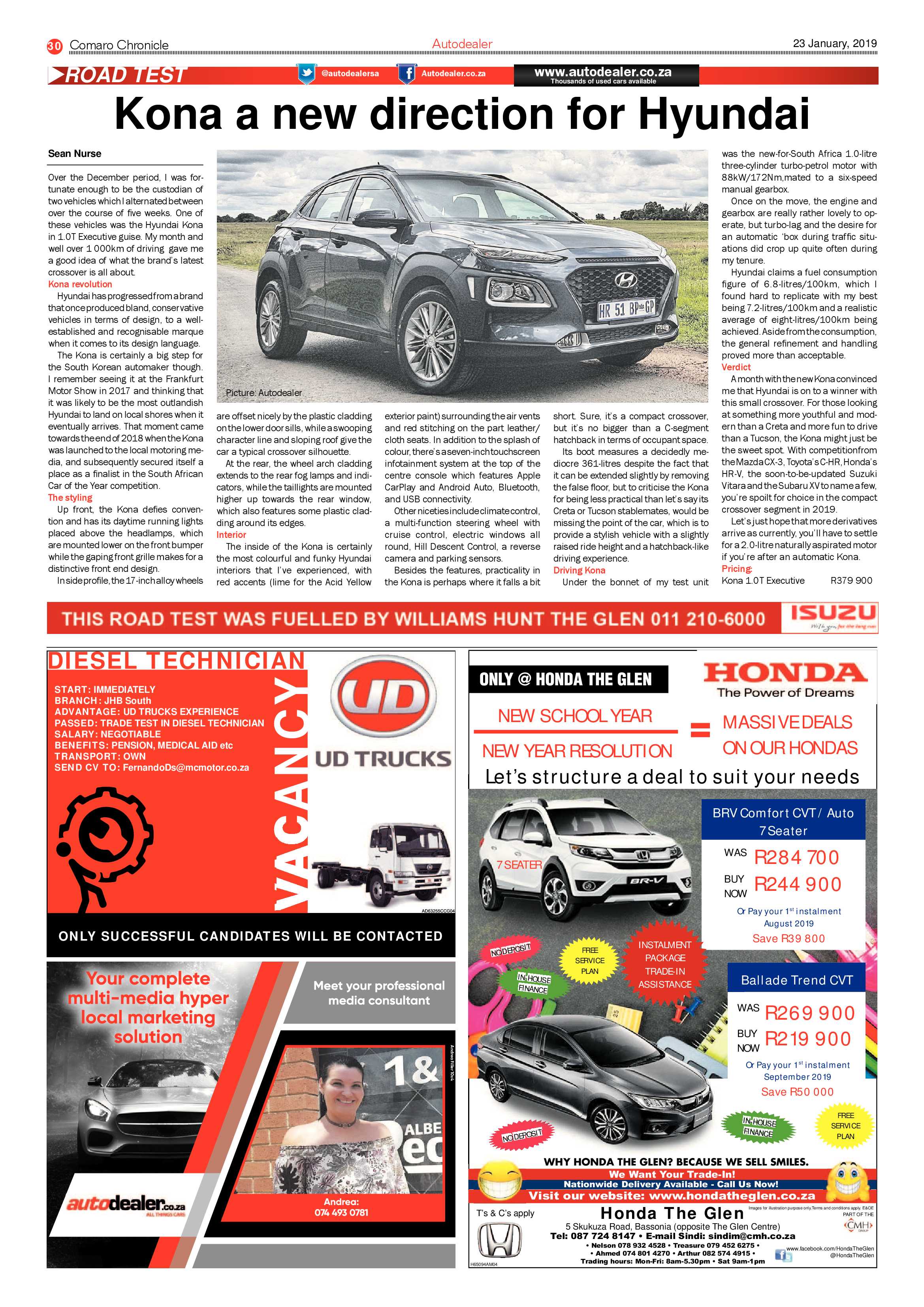 Comaro Chronicle 23 January 2019 page 30