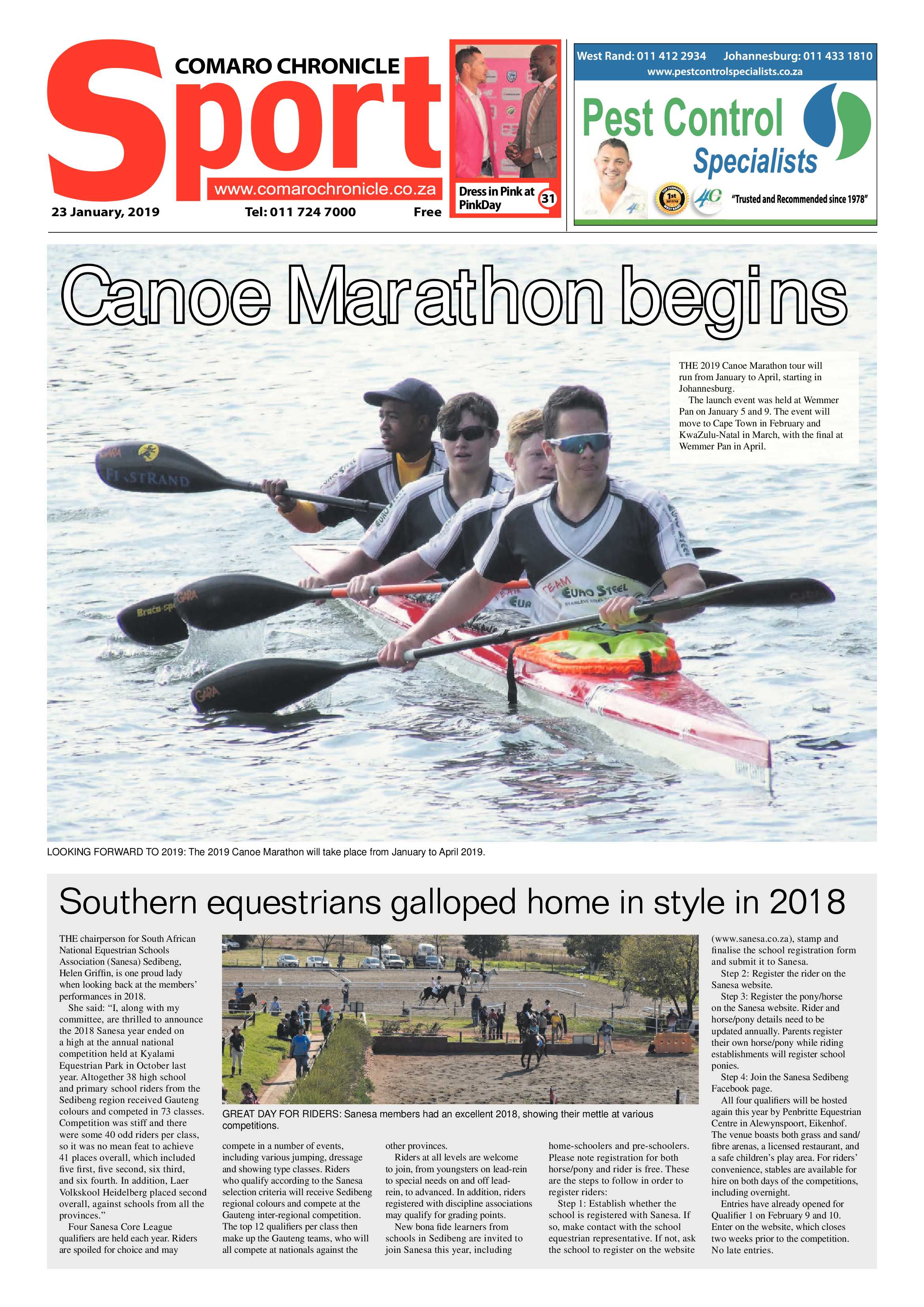 Comaro Chronicle 23 January 2019 page 32