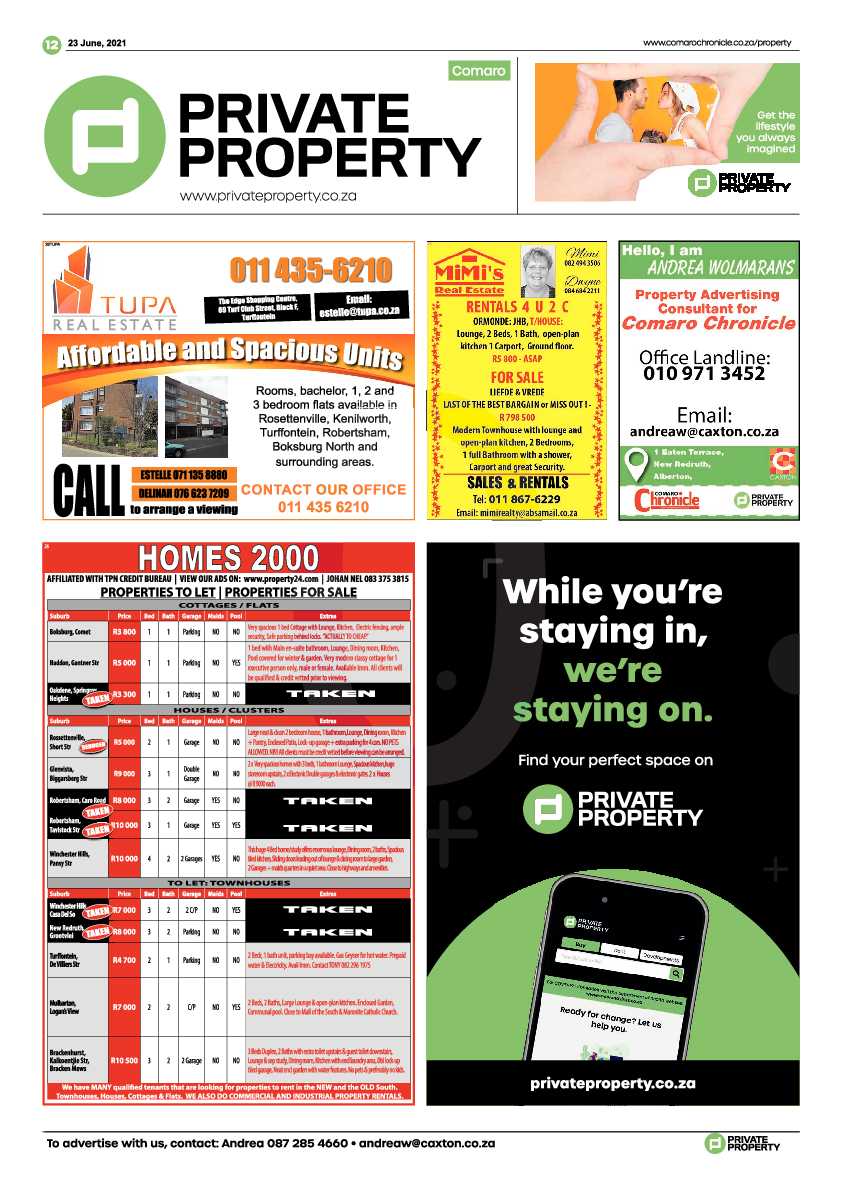 Comaro Chronicle 23 June 2021 page 12