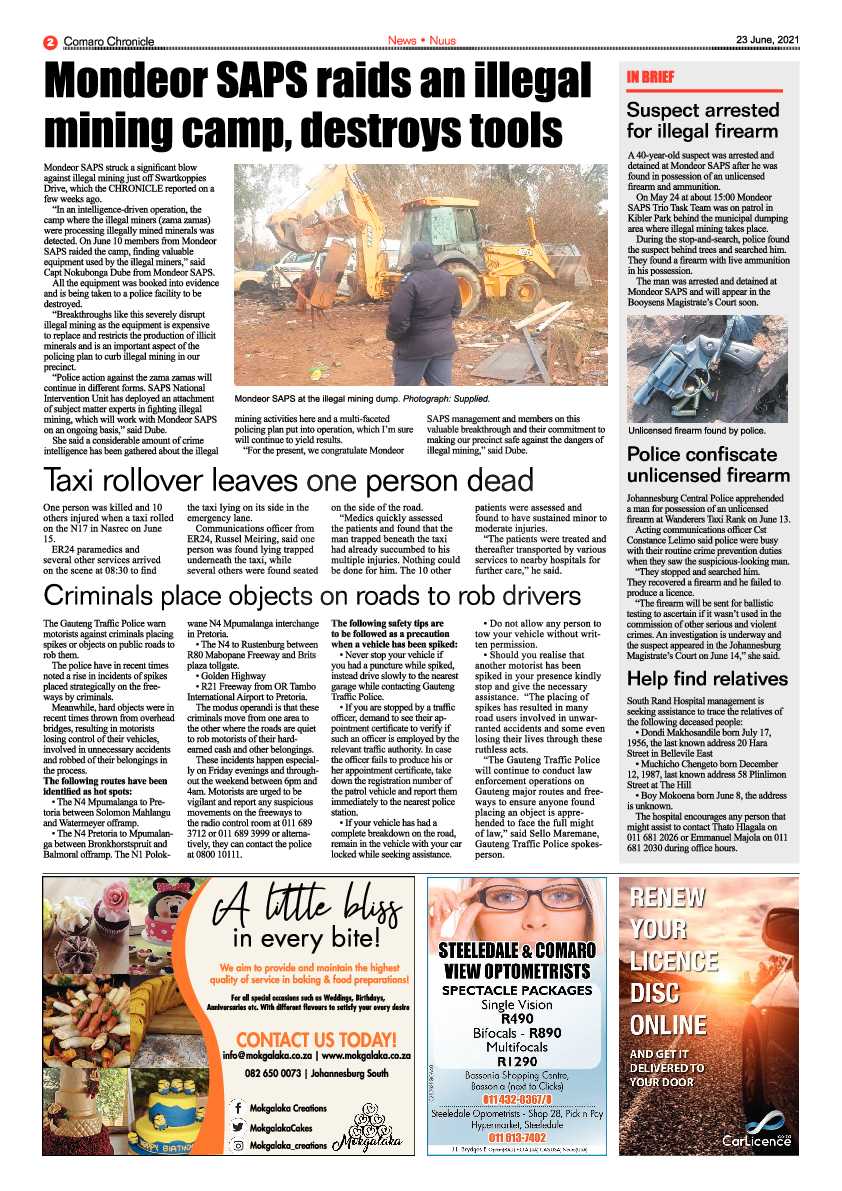 Comaro Chronicle 23 June 2021 page 2