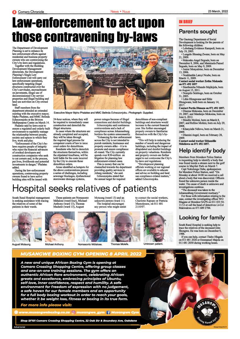 Comaro Chronicle 23 March 2022 page 4