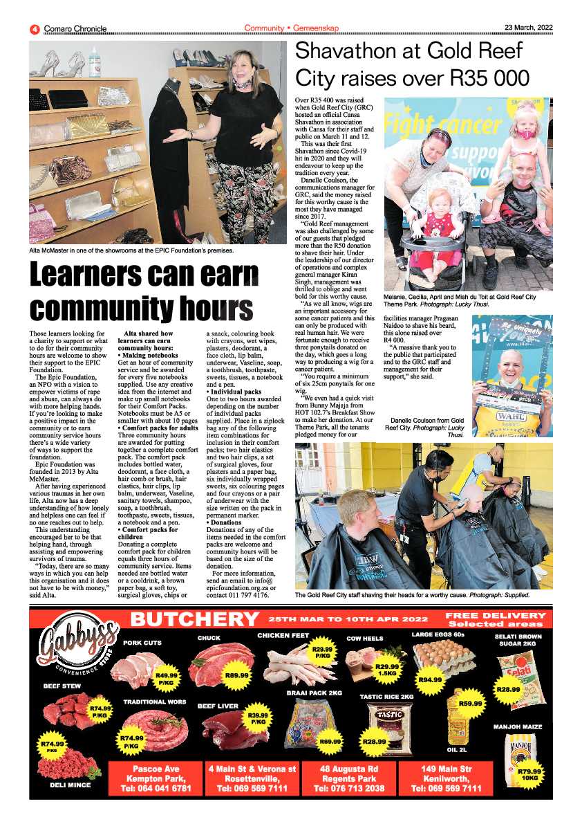 Comaro Chronicle 23 March 2022 page 6