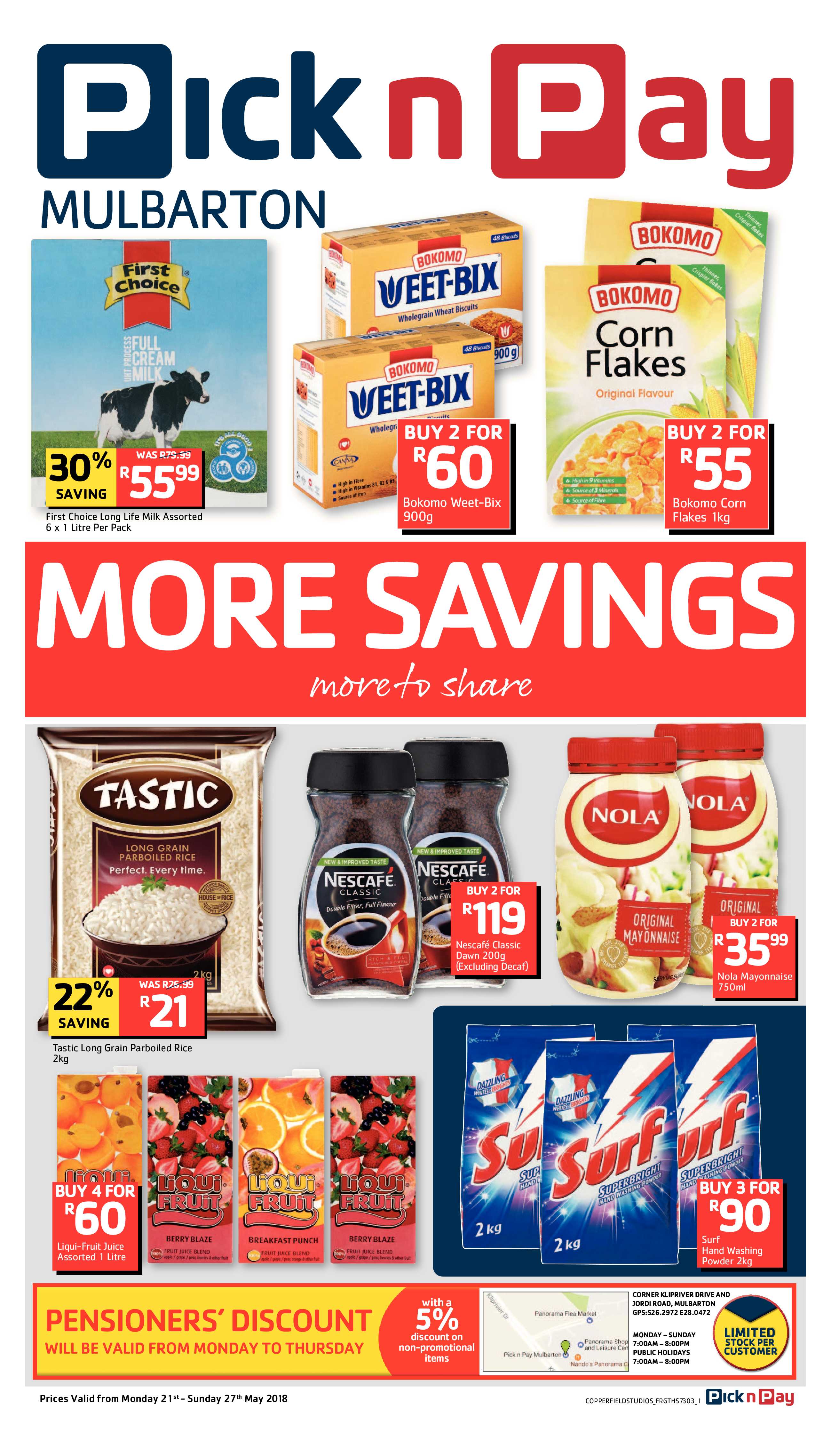 Comaro Chronicle 23 May 2018 page 1