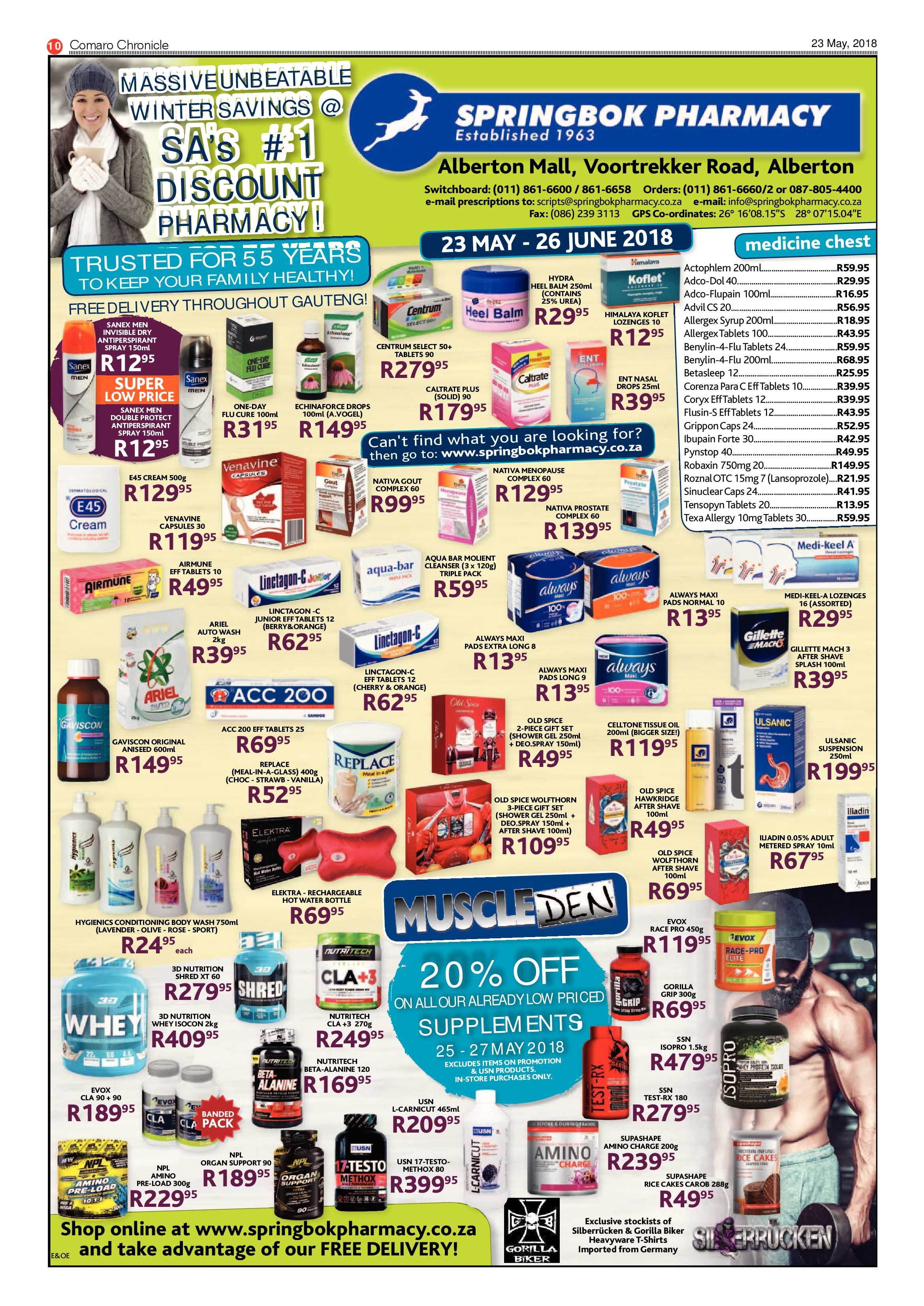 Comaro Chronicle 23 May 2018 page 12